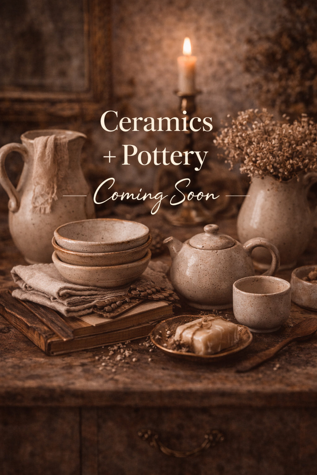 Ceramics + Pottery