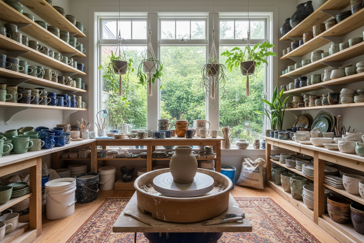 Ceramics + Pottery