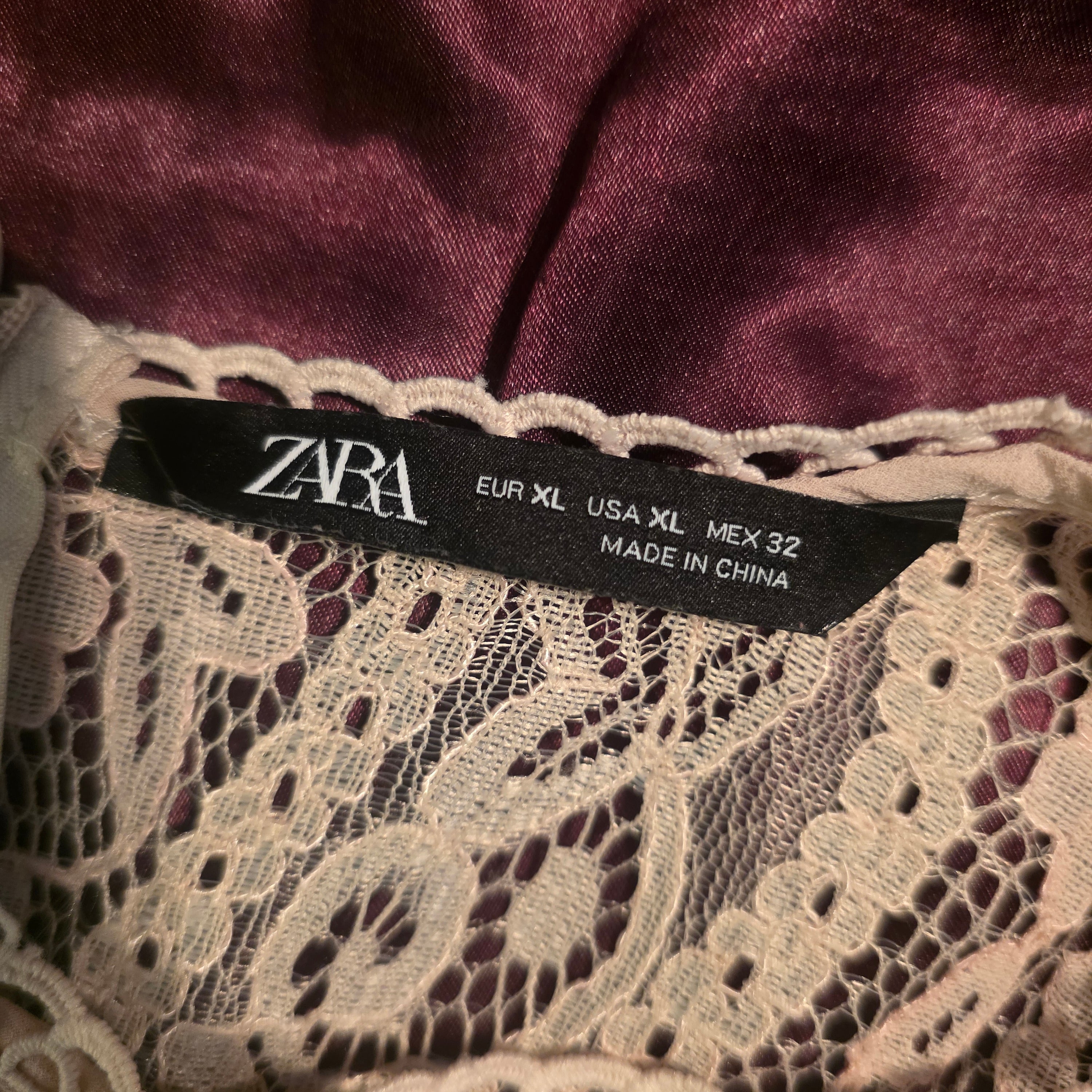 Romantic Blush Lace Kimono Top