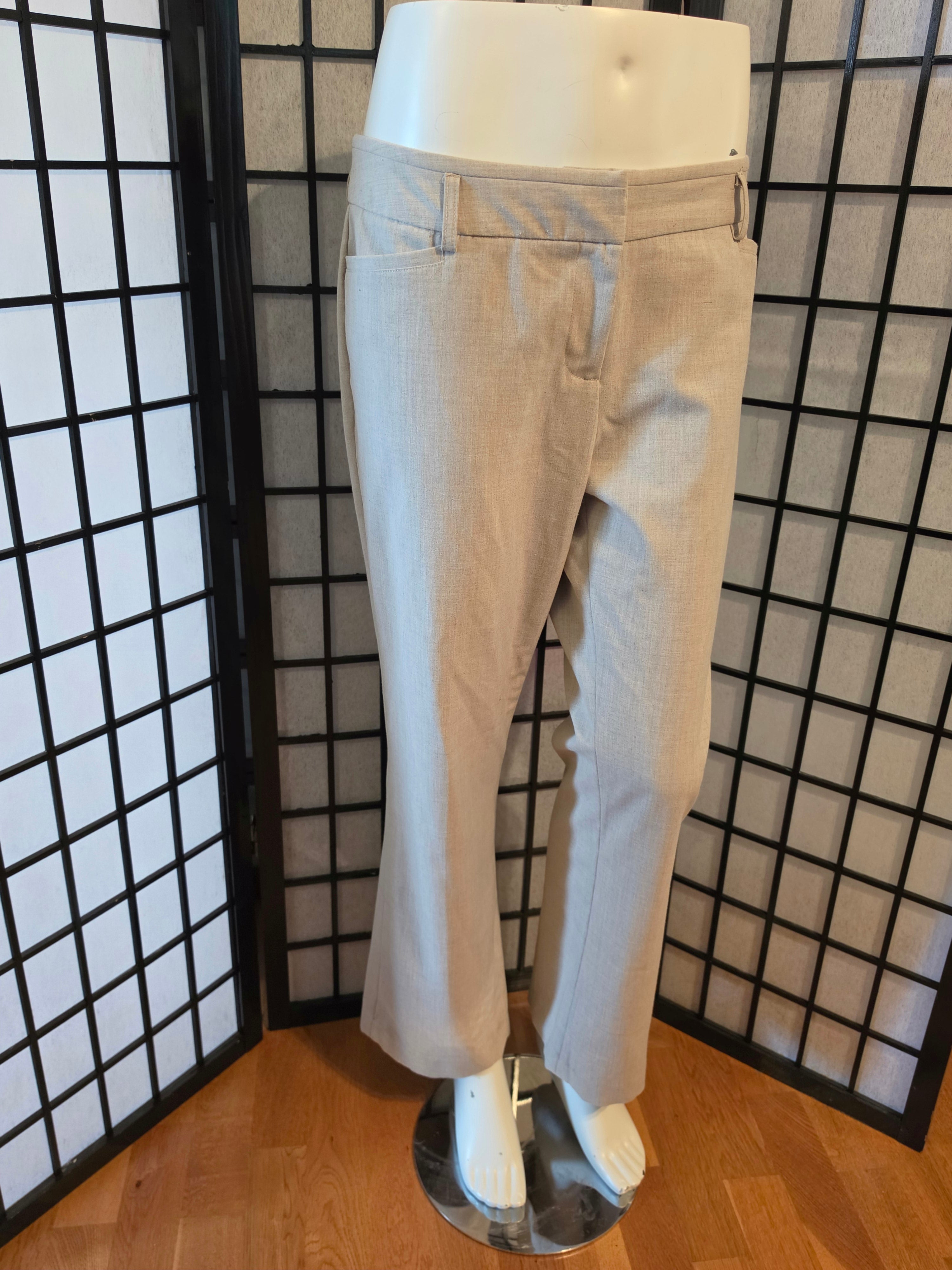 Timelessly Tailored Champagne Trousers