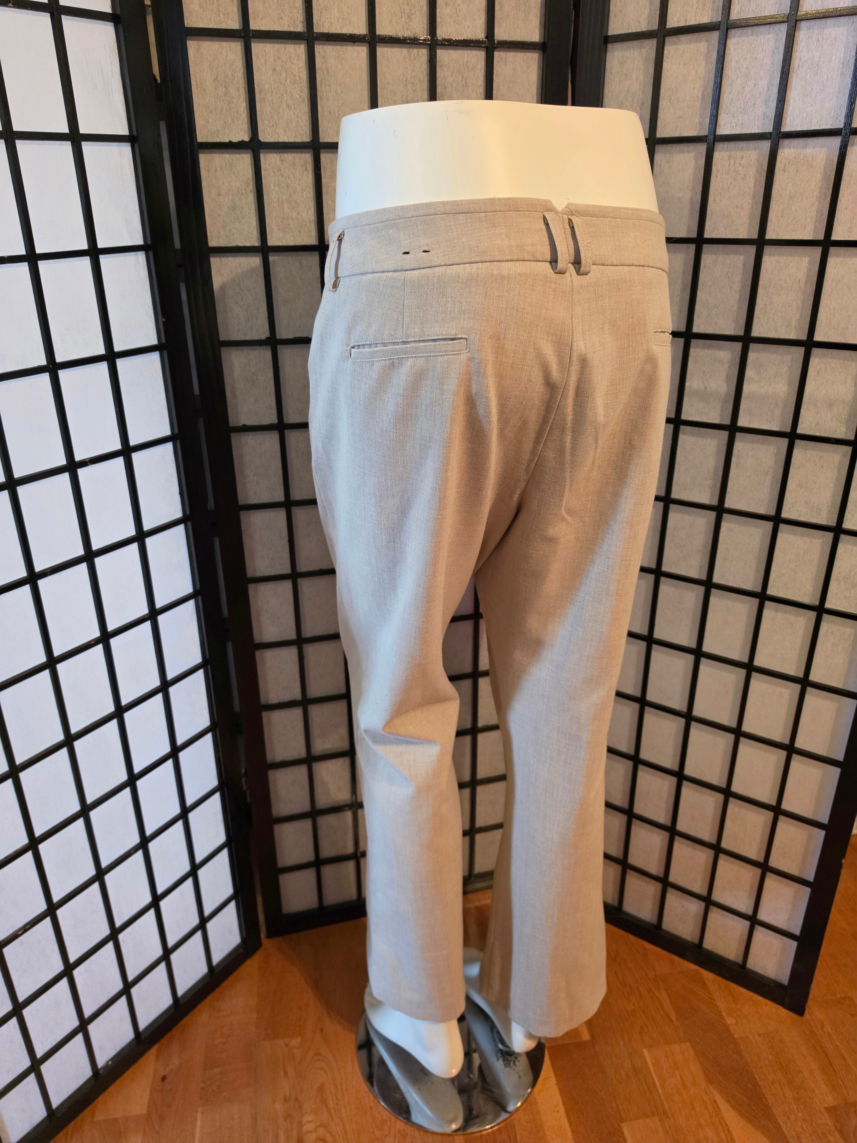 Timelessly Tailored Champagne Trousers