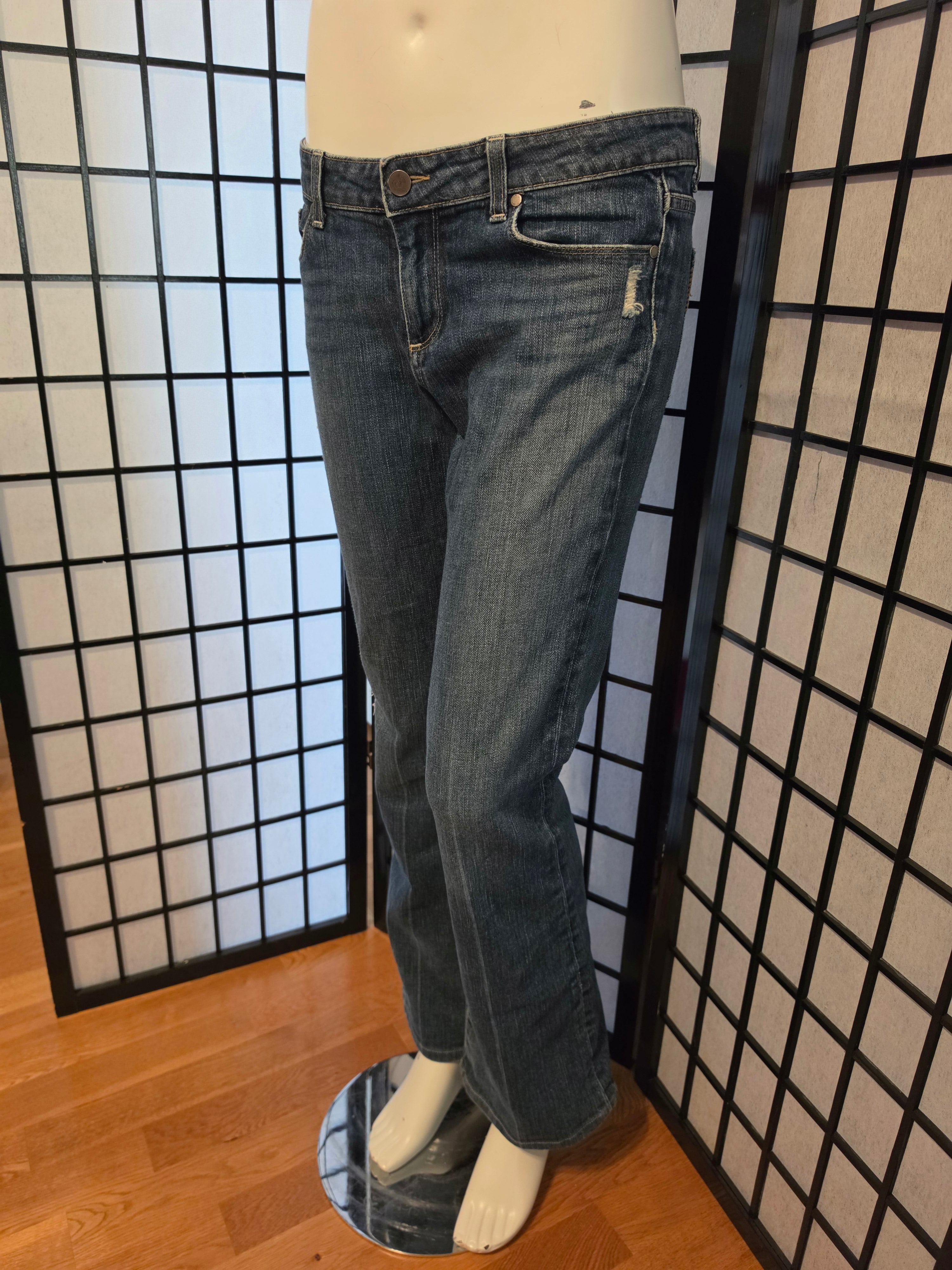 Artfully Faded Bootcut Jeans