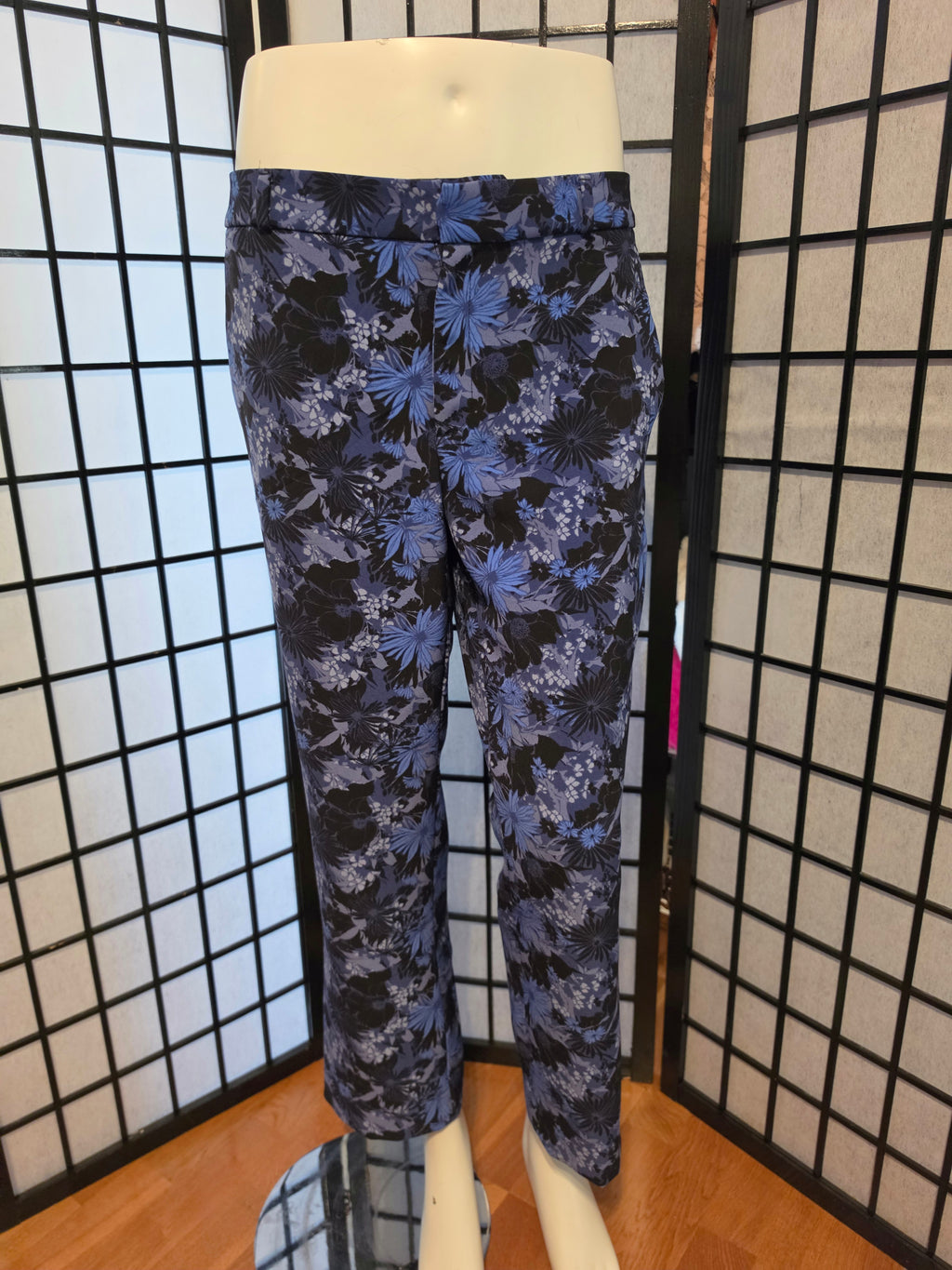 Midnight Garden Floral Trousers