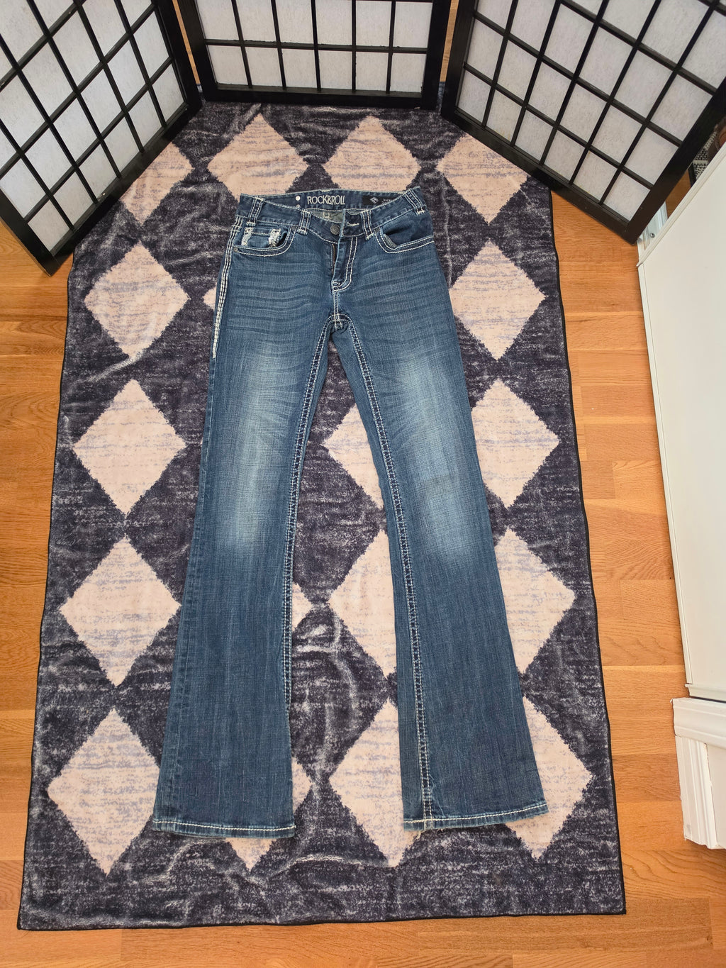 Wildly Stitched Western Jeans