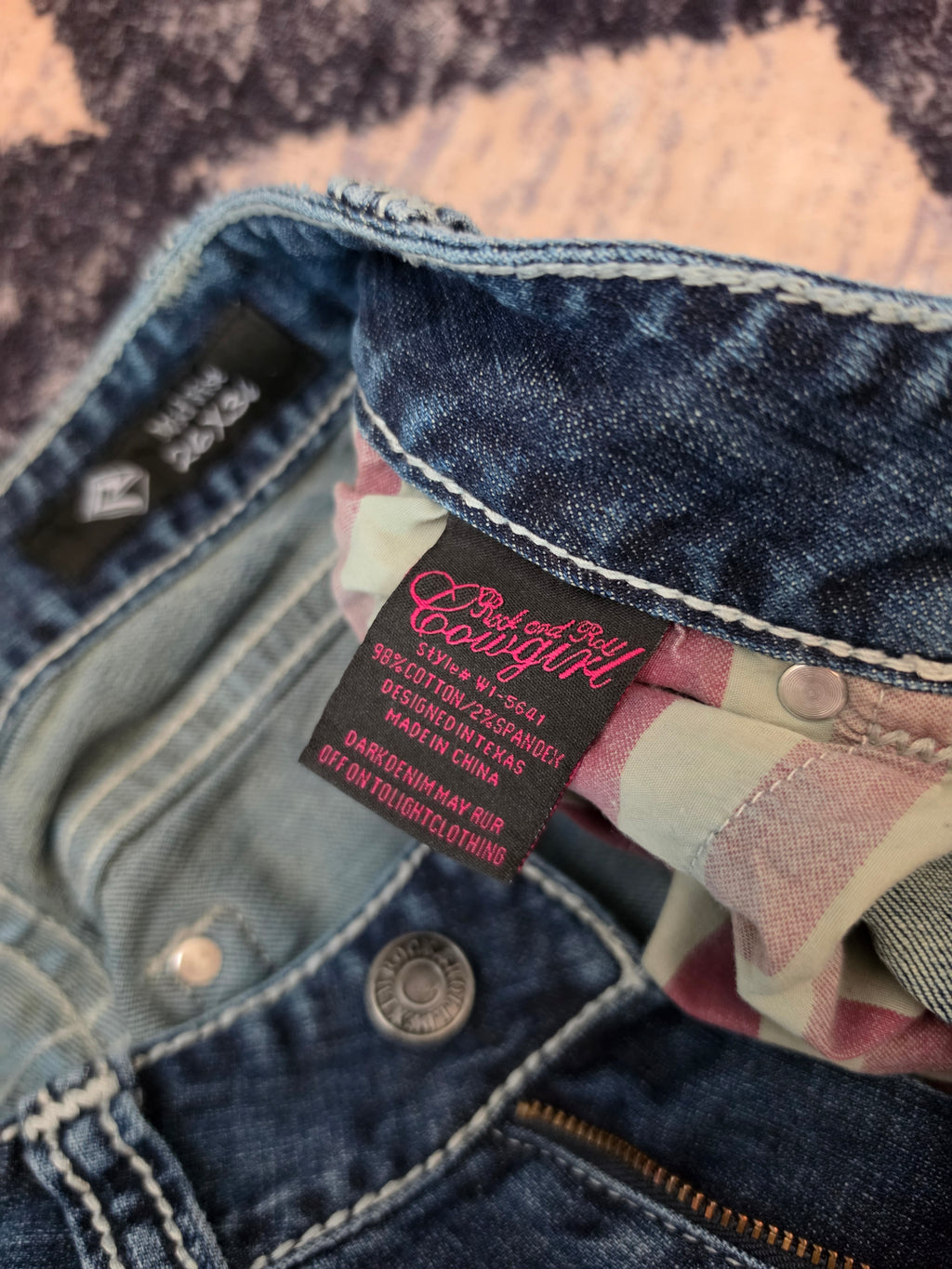 Wildly Stitched Western Jeans