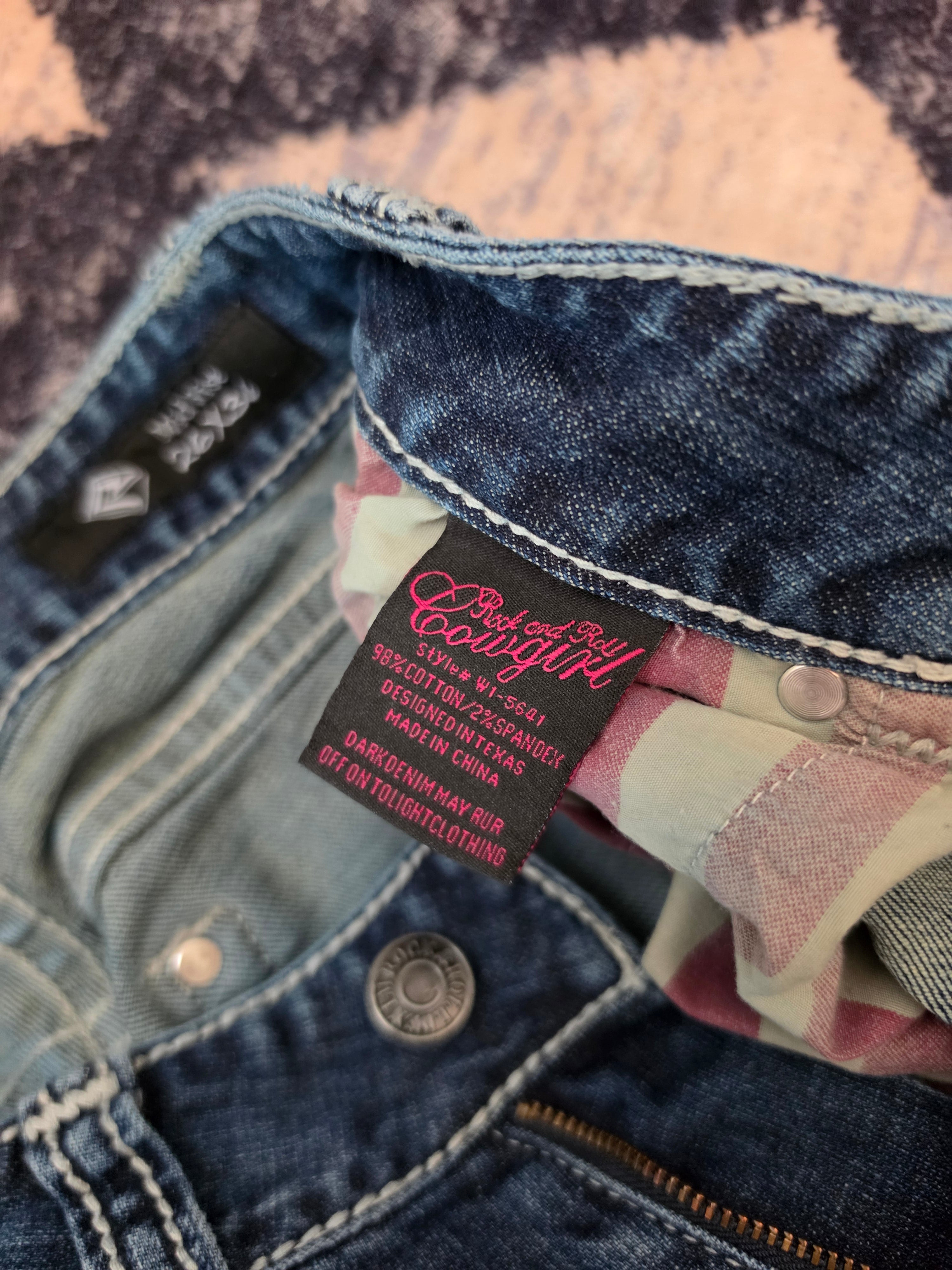 Wildly Stitched Western Jeans