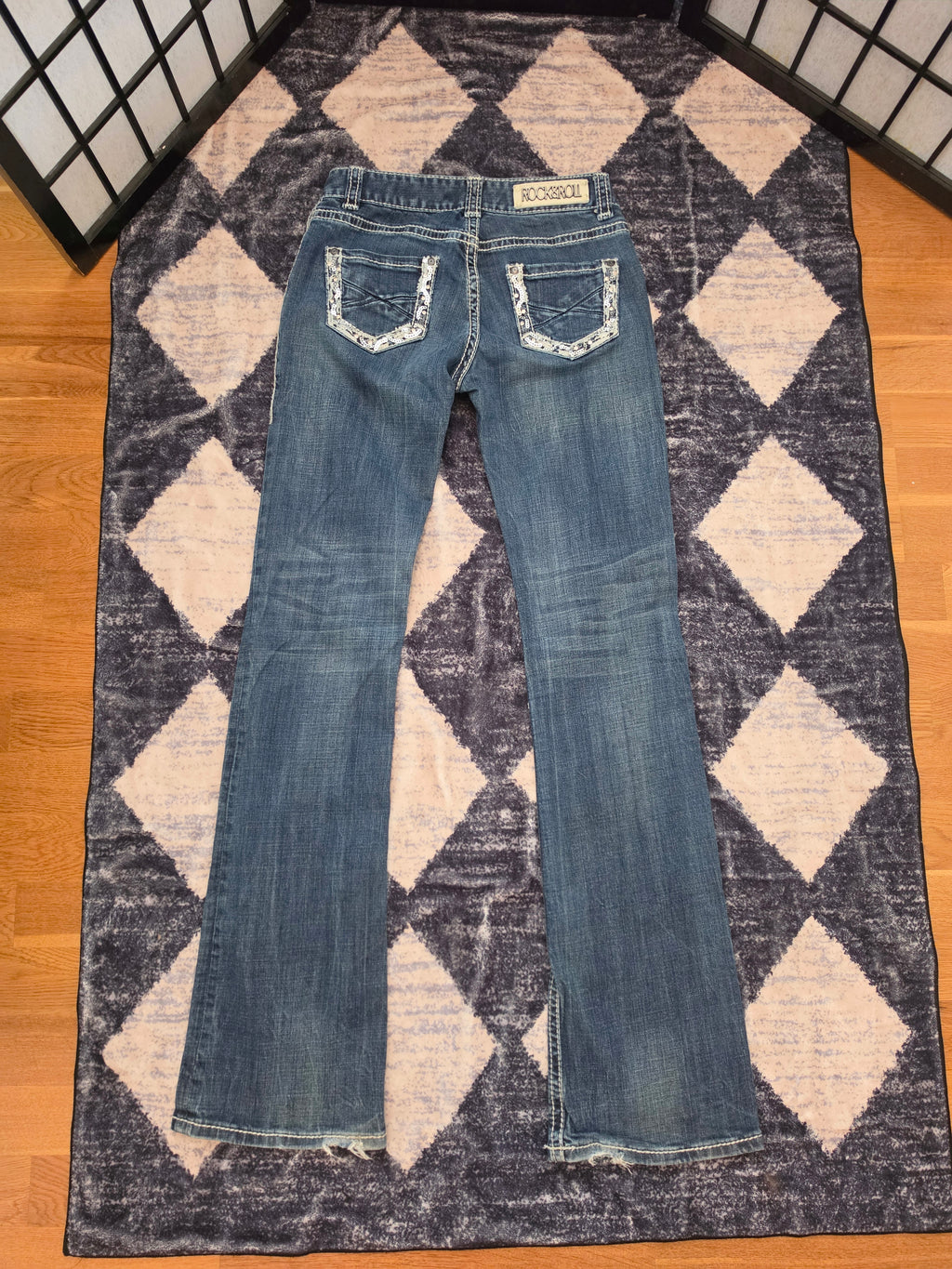 Wildly Stitched Western Jeans