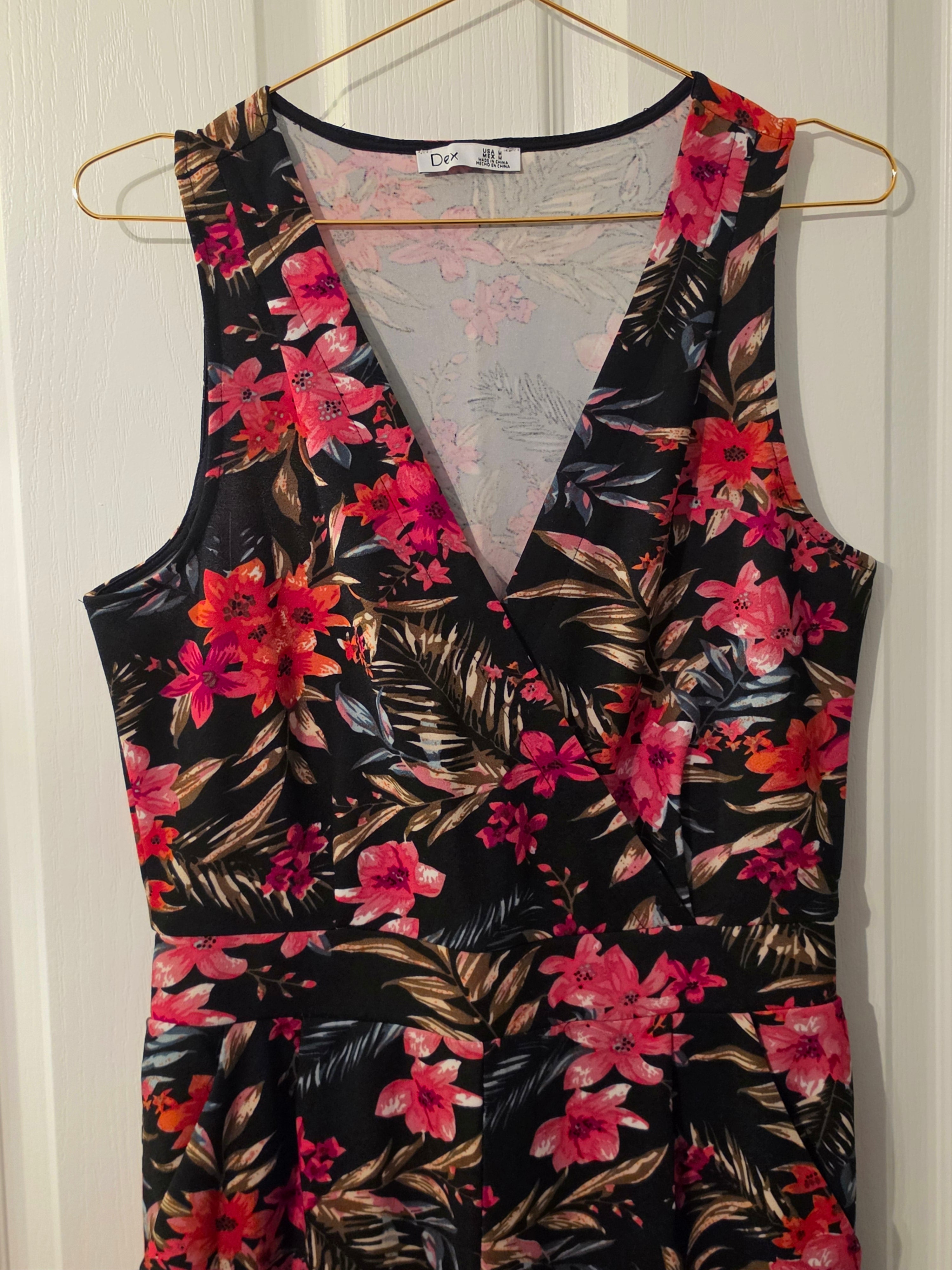 Midnight Tropics Jumpsuit