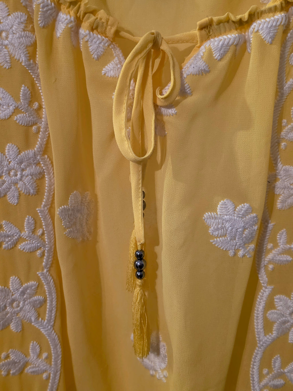 Sunshine Daisy Peasant Top