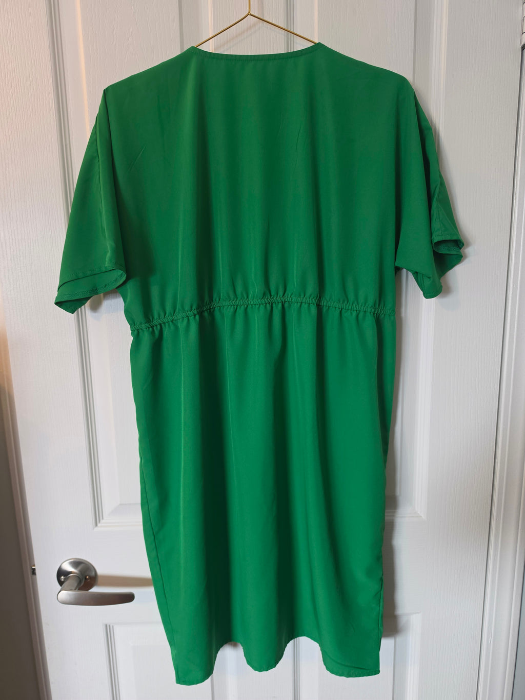Emerald Twist Dress