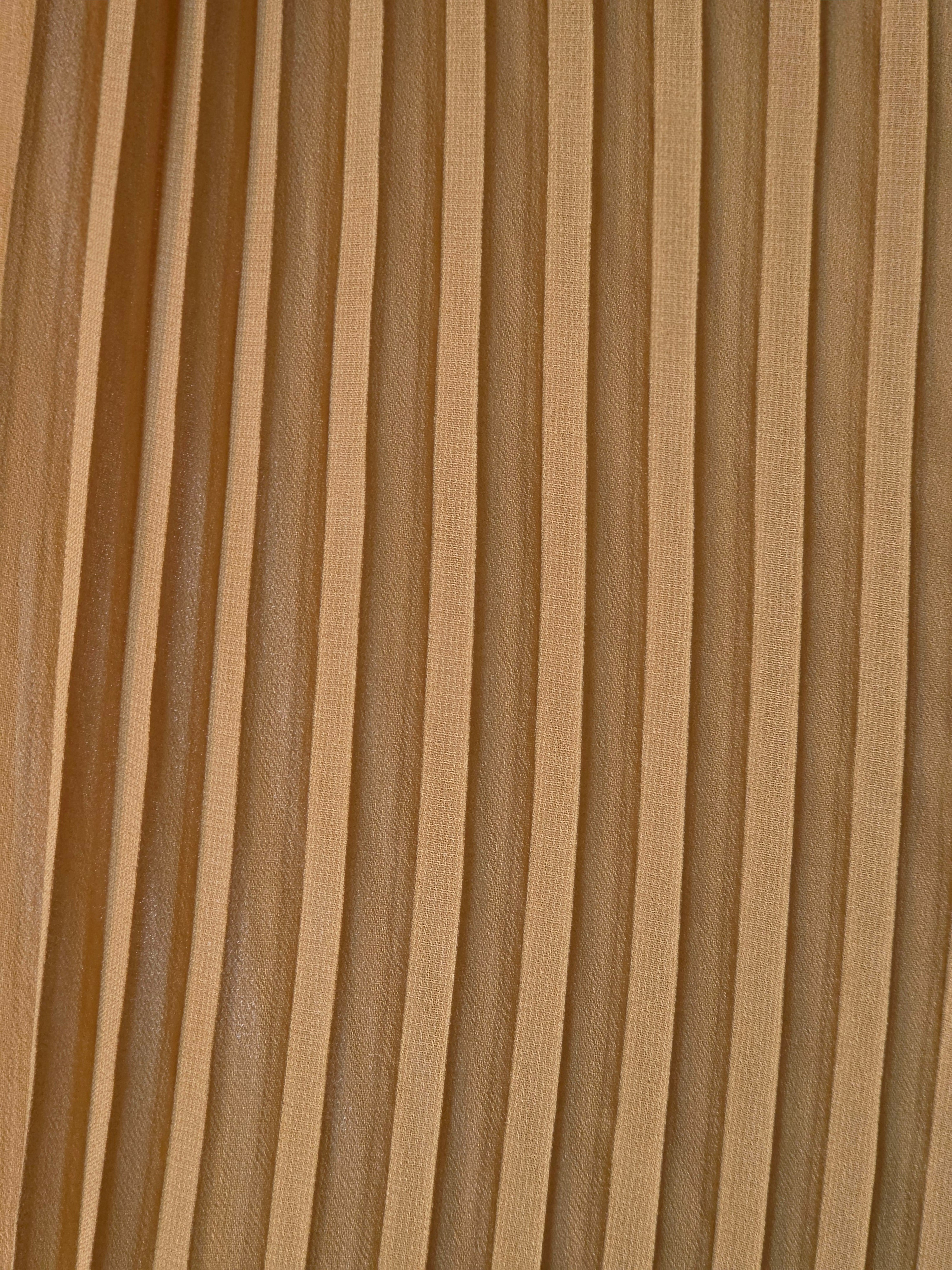 Golden Pleated Reverie Blouse