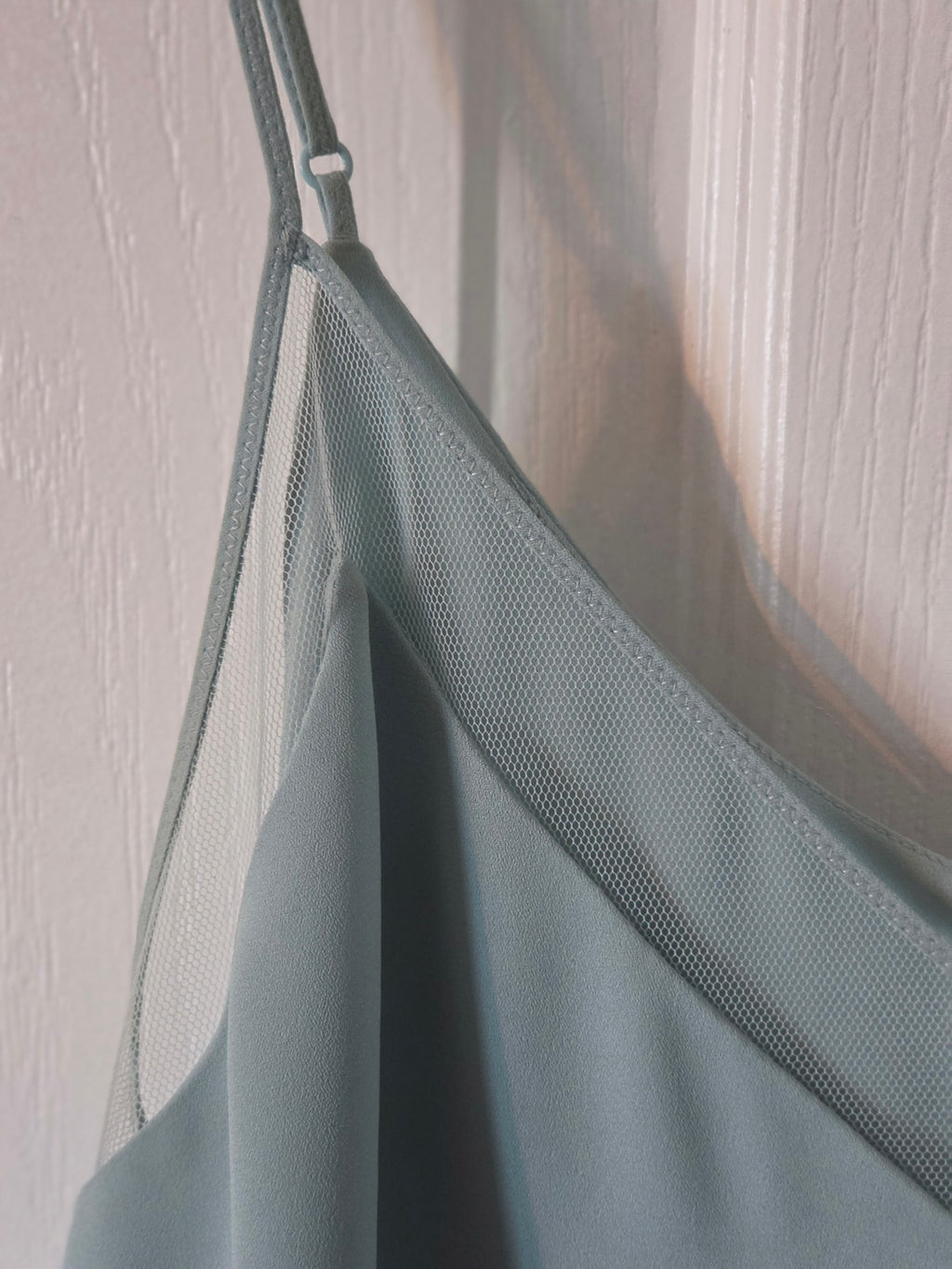 Icy Sage Pleated Camisole