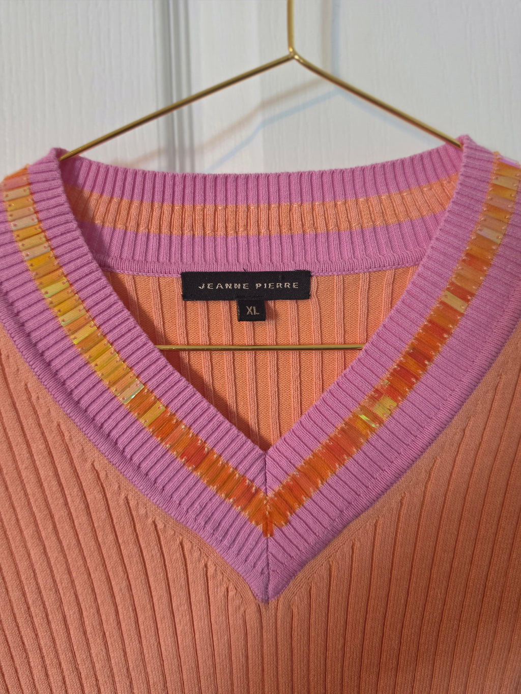 Sunset Reverie Ribbed Sweater