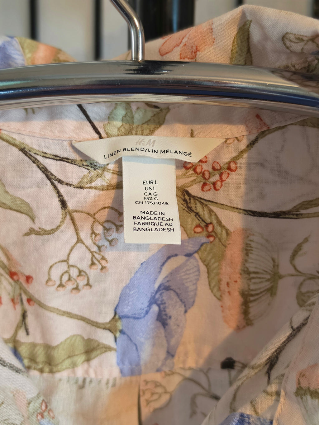 The Wildflower Hour — H&M Botanical Linen Blend Shirt