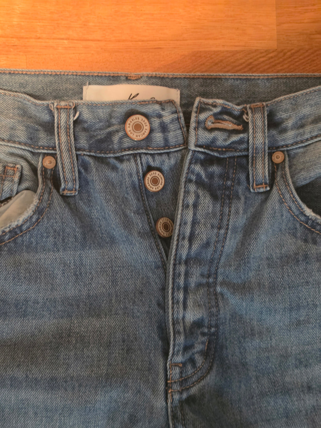 Torn Between Worlds Straight Leg Jeans