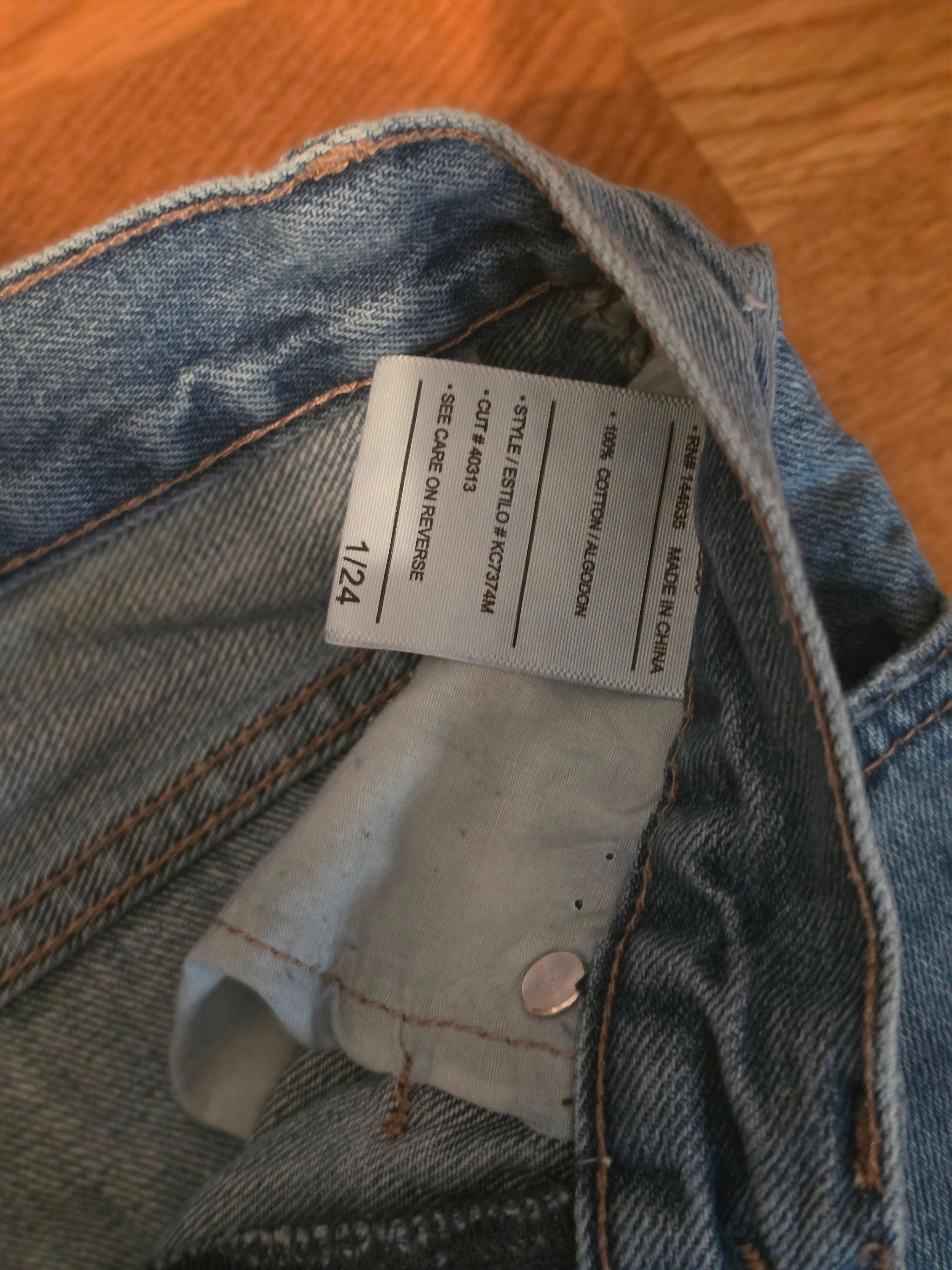 Torn Between Worlds Straight Leg Jeans