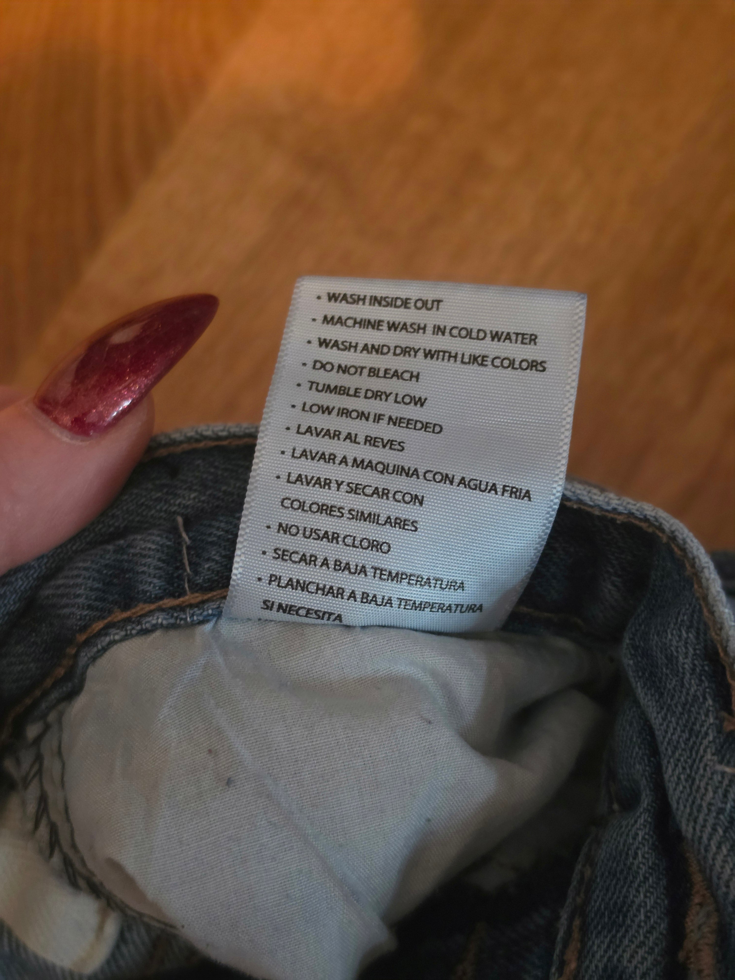 Torn Between Worlds Straight Leg Jeans