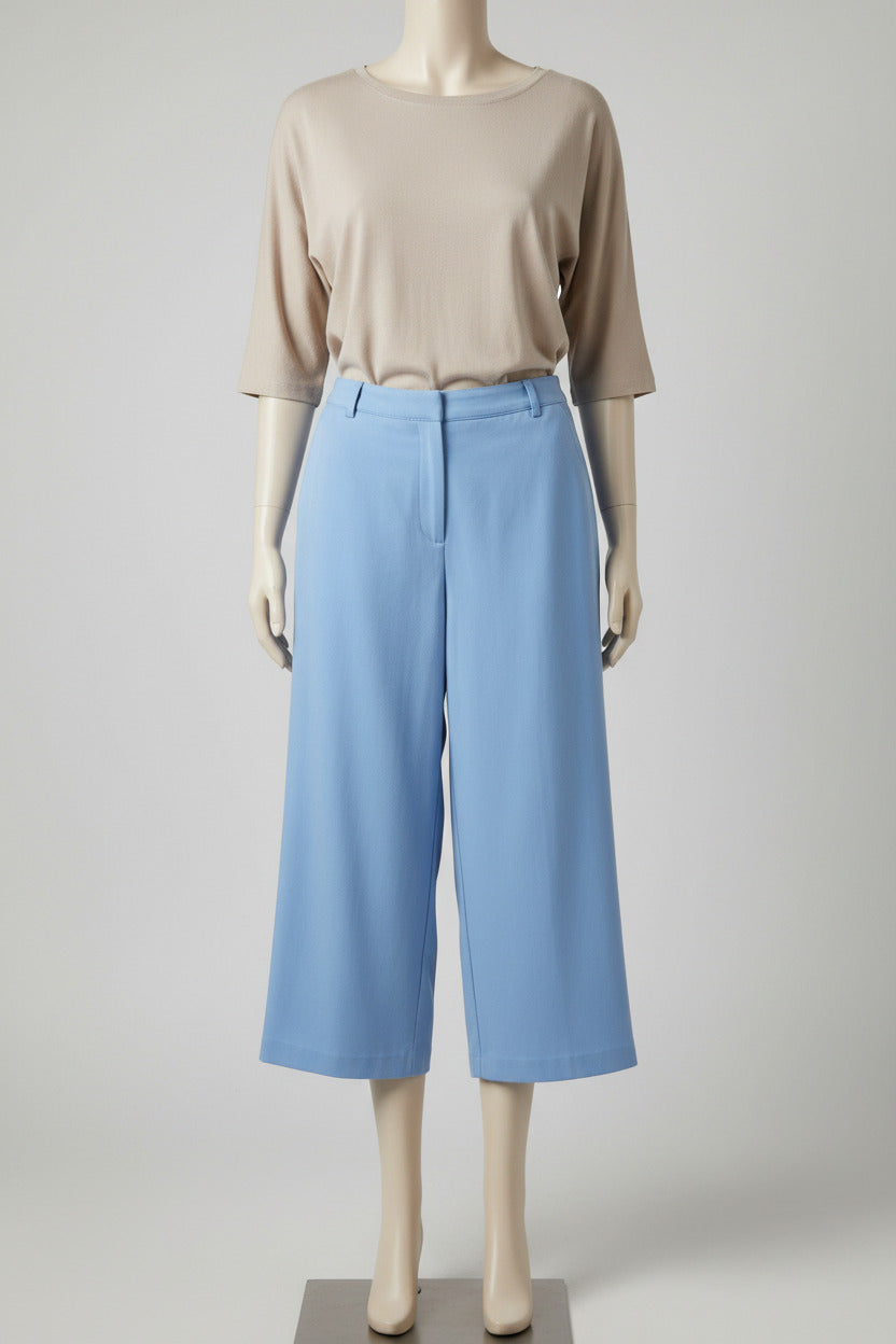 The Blue Hour — LBH Wide-Leg Capri Trouser
