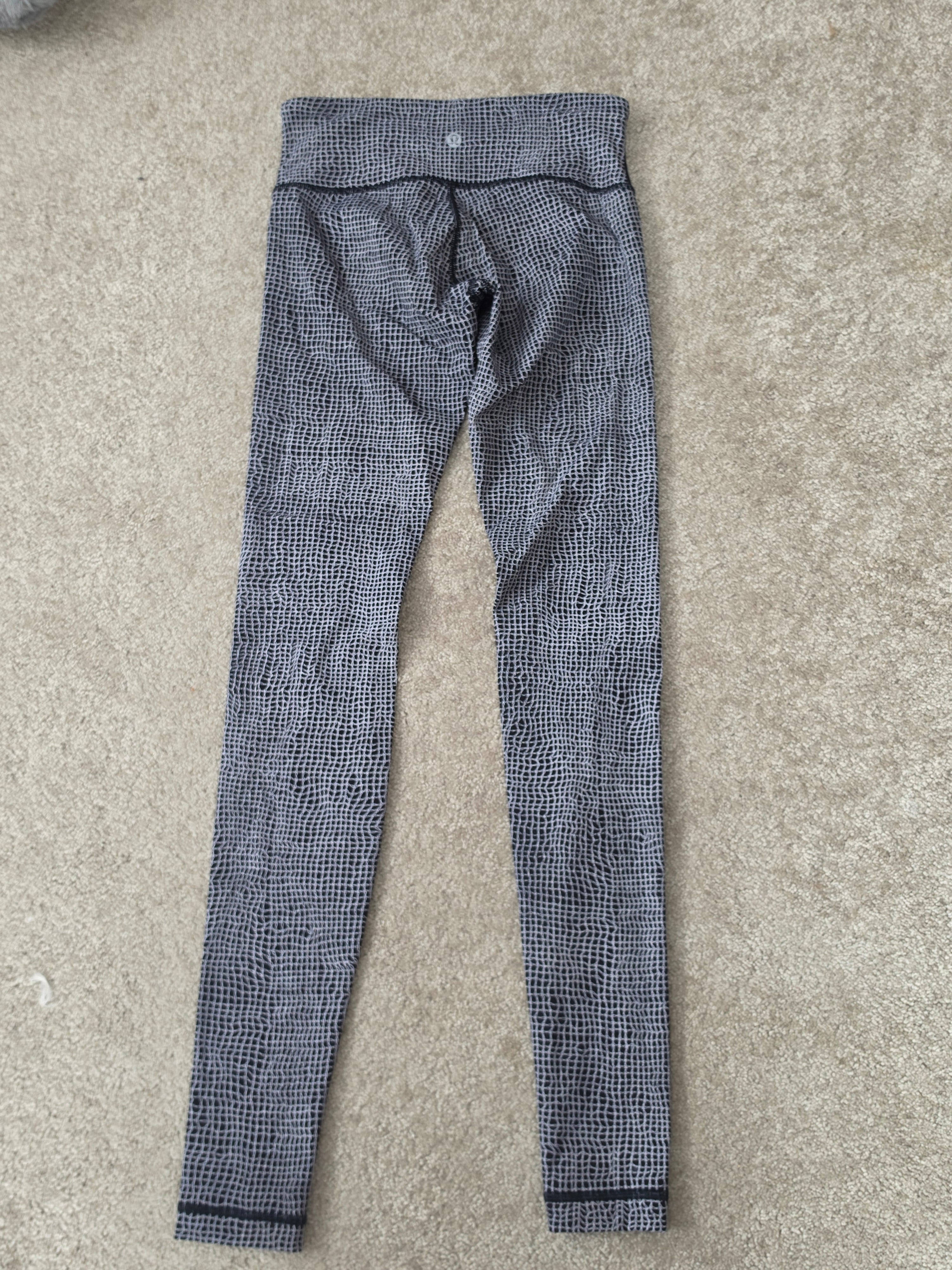 The Grid Theory — lululemon High-Rise Grid-Print Legging