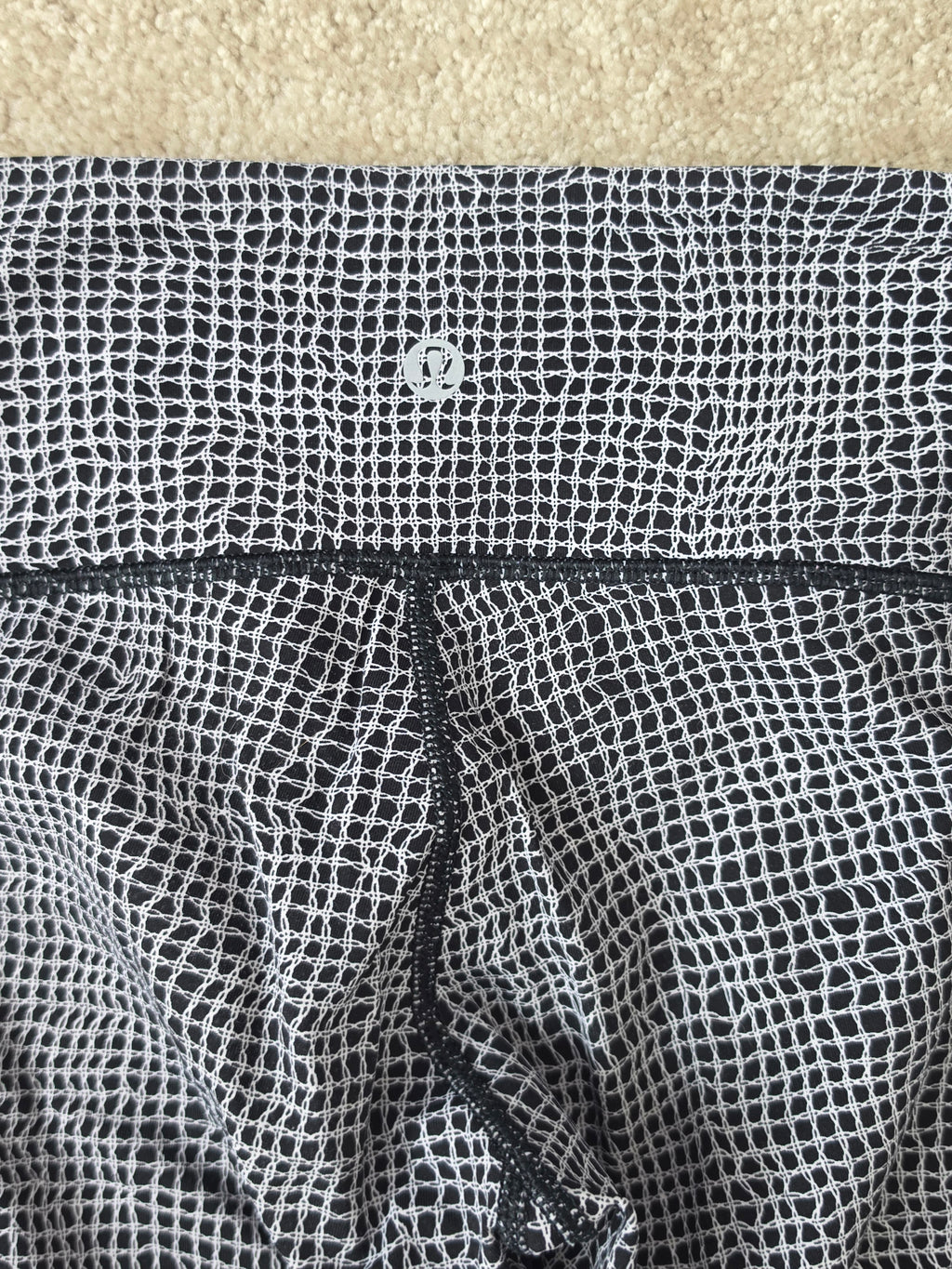 The Grid Theory — lululemon High-Rise Grid-Print Legging