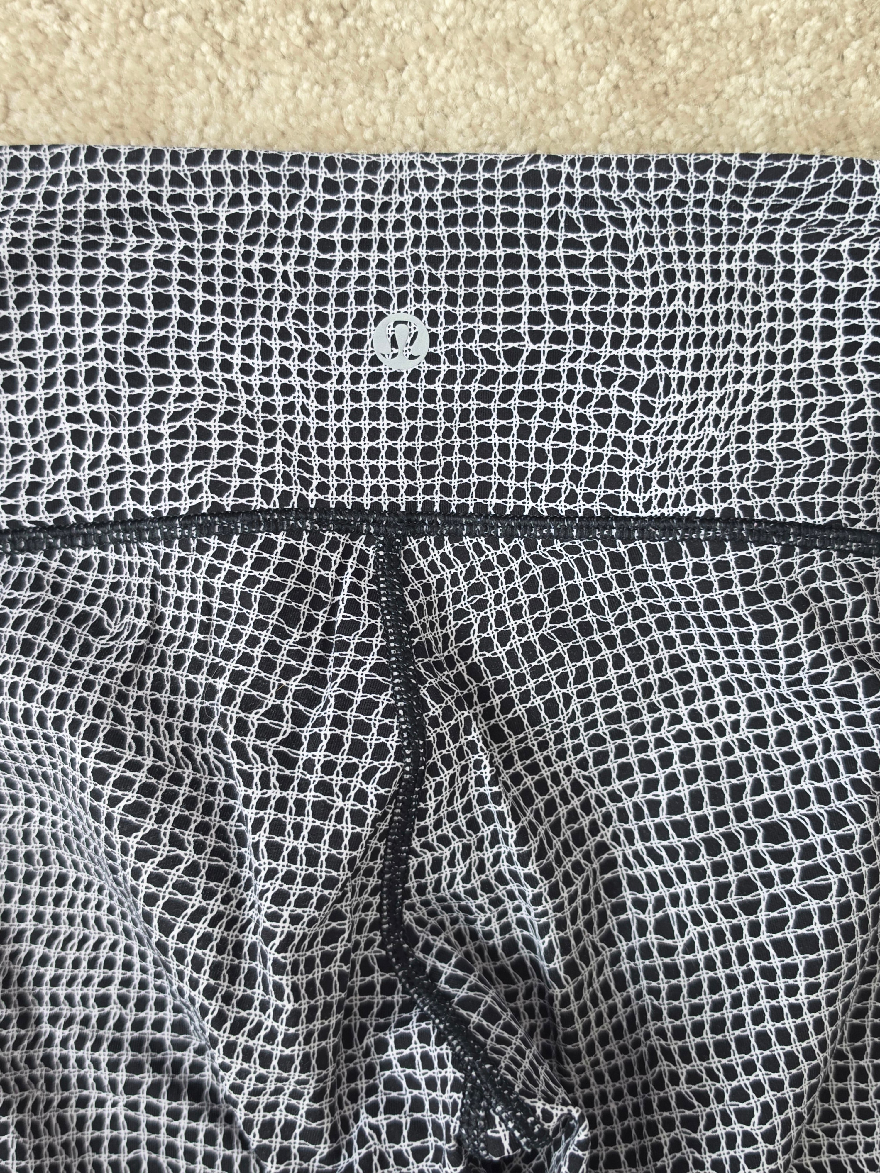 The Grid Theory — lululemon High-Rise Grid-Print Legging