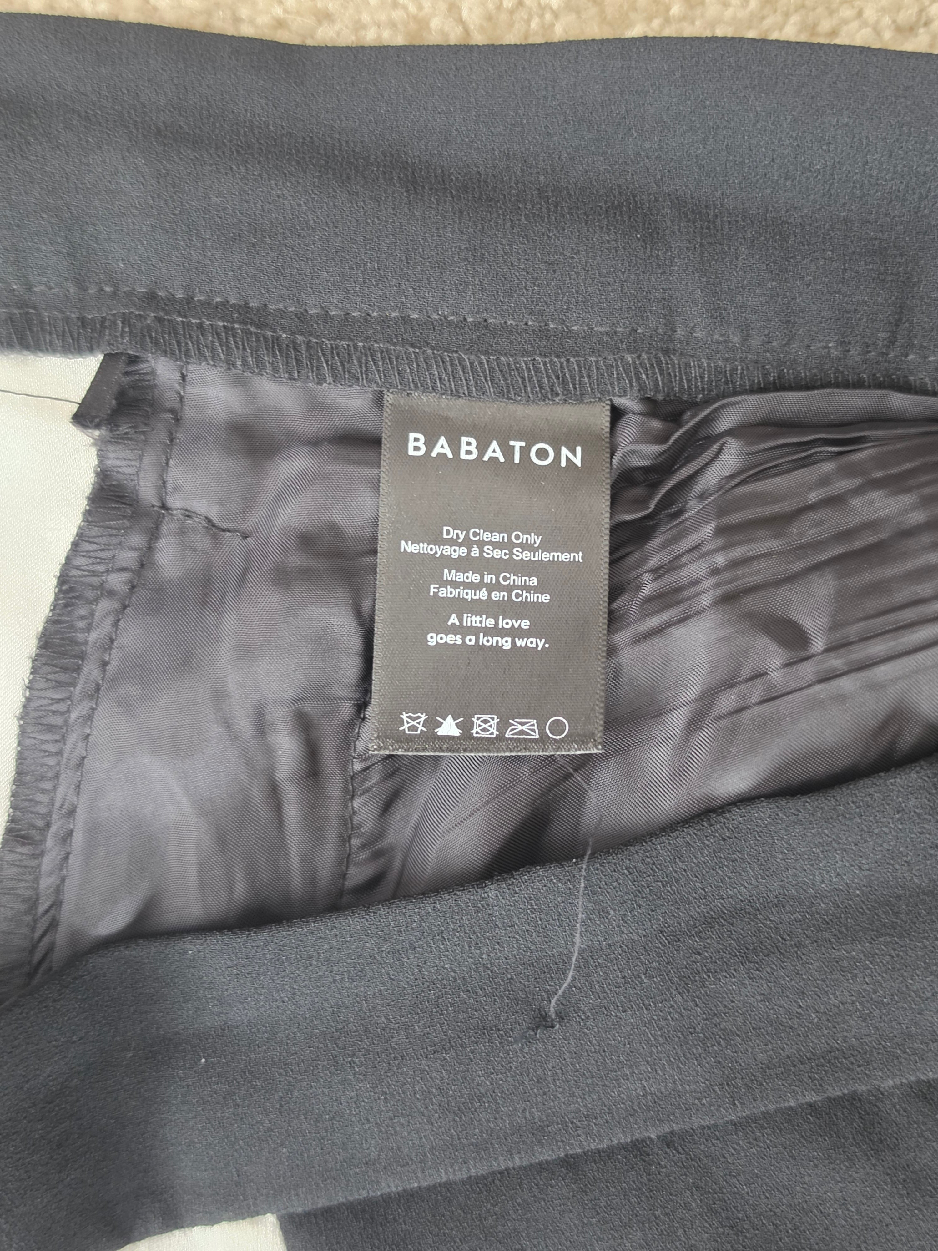 The Side Line — Babaton Cropped Side-Stripe Trouser