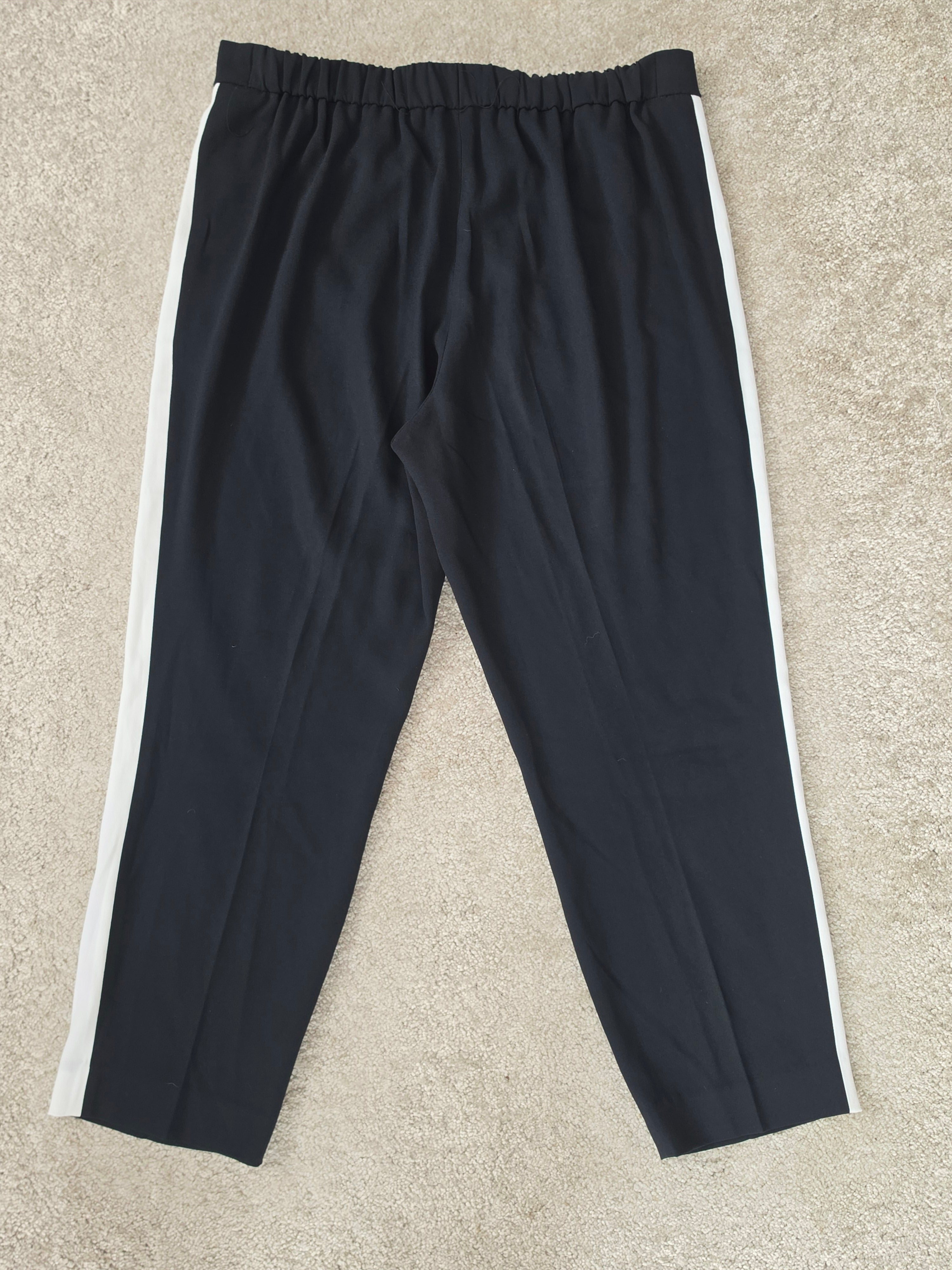 The Side Line — Babaton Cropped Side-Stripe Trouser