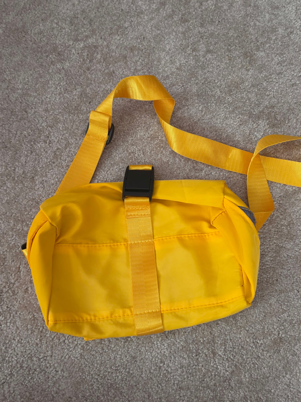 Sunshine State — Yellow Nylon Crossbody Belt Bag