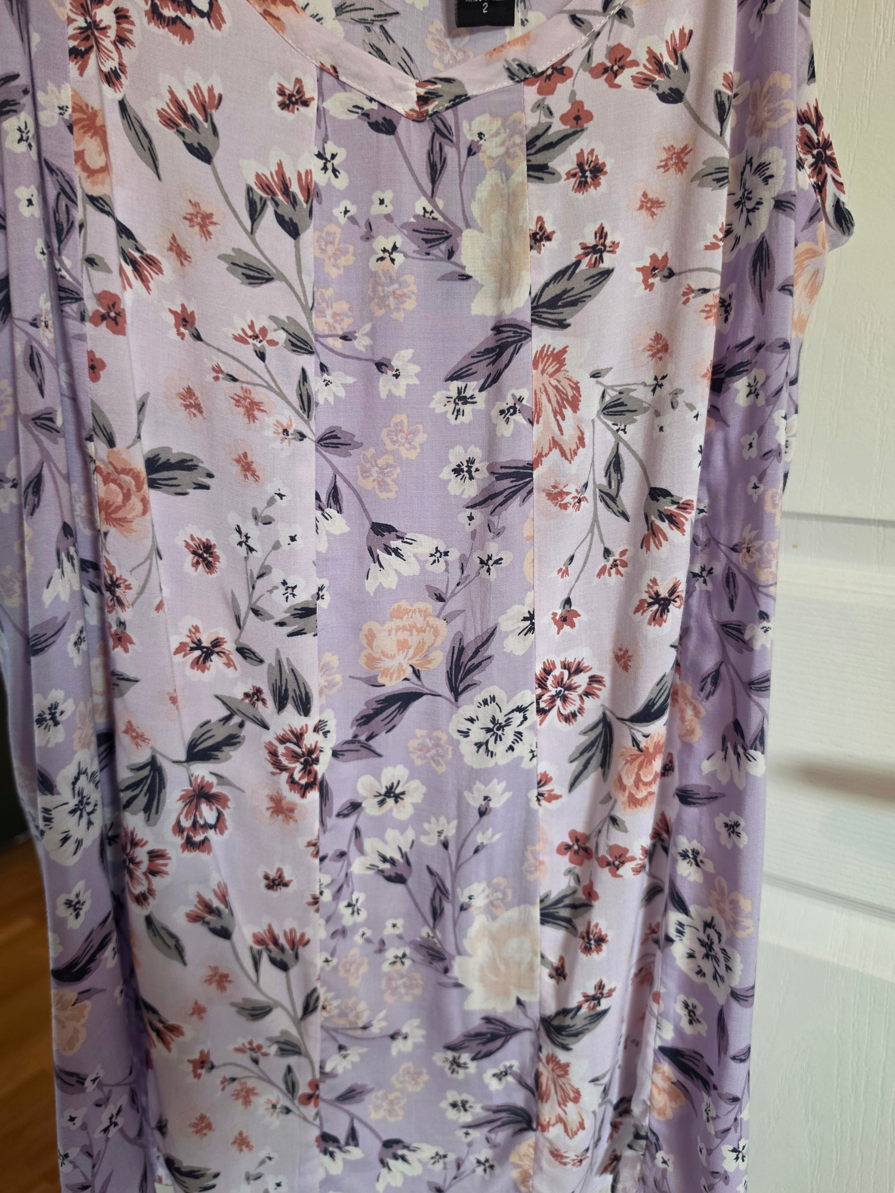 Lavender Dreams — Torrid Floral Swing Cami