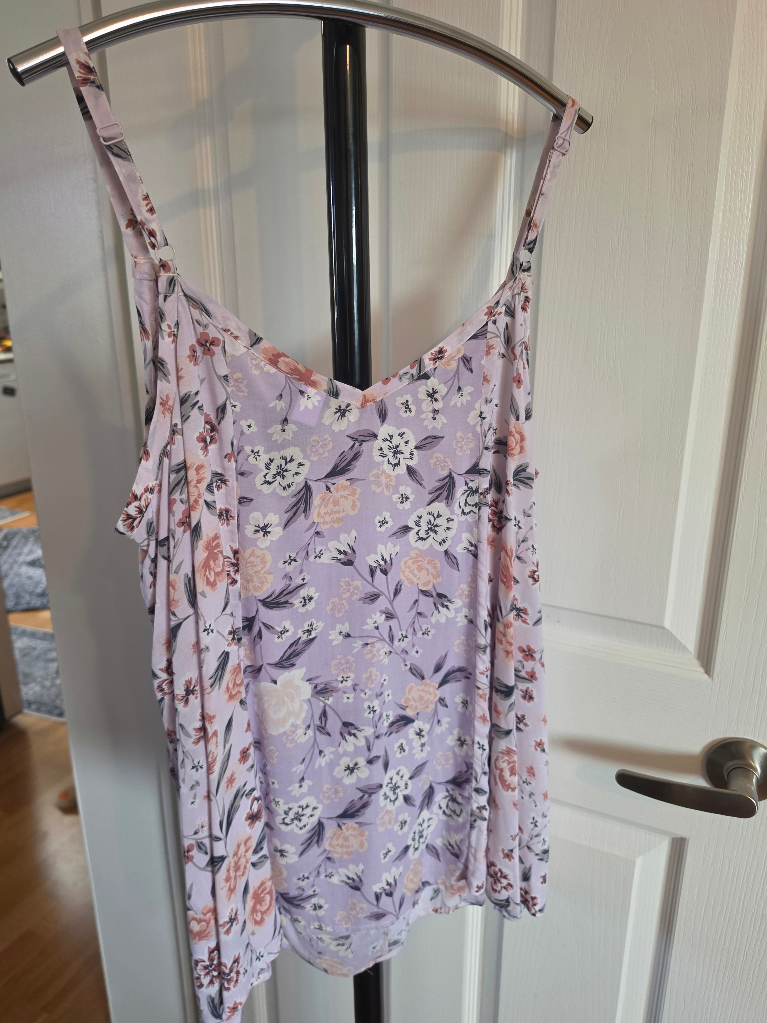 Lavender Dreams — Torrid Floral Swing Cami