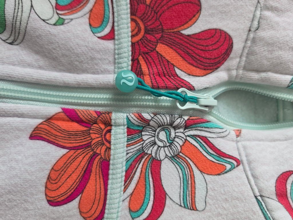 Bloom & Zip — Lululemon Floral Full Zip Hoodie