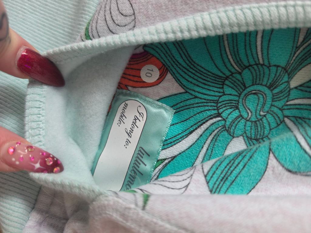 Bloom & Zip — Lululemon Floral Full Zip Hoodie