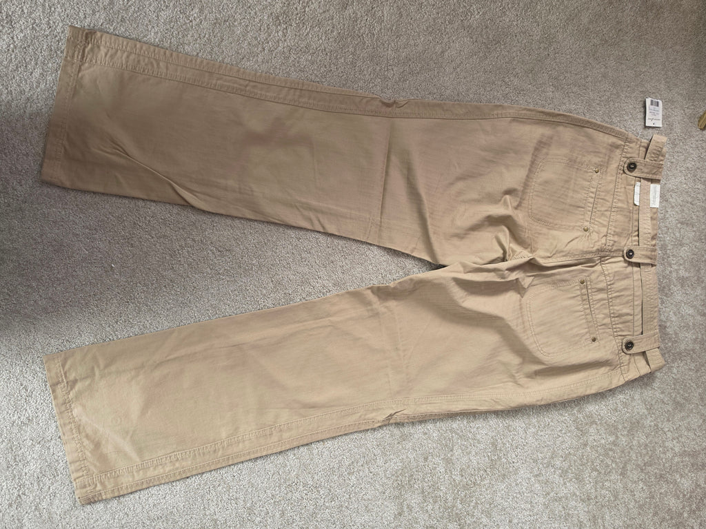Sandy Grounds — Cotton Ginny Tan Utility Straight Leg Pants