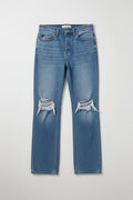 Torn Between Worlds Straight Leg Jeans