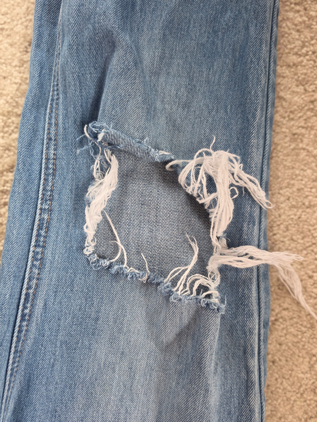 Torn Between Worlds Straight Leg Jeans