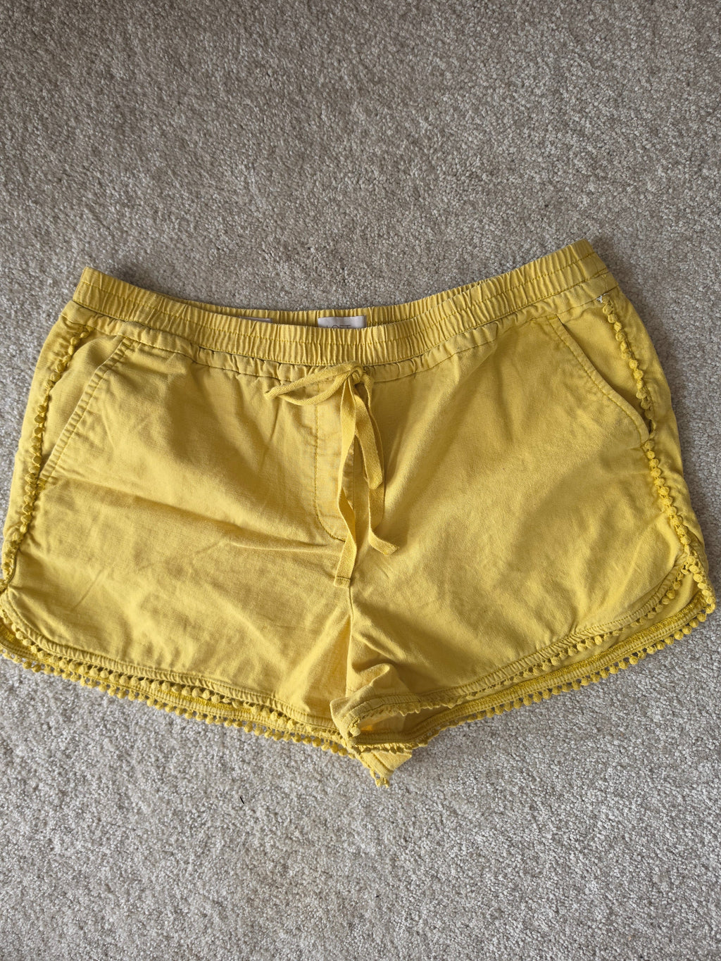 LOFT Outlet Golden Hour Running Shorts - front view