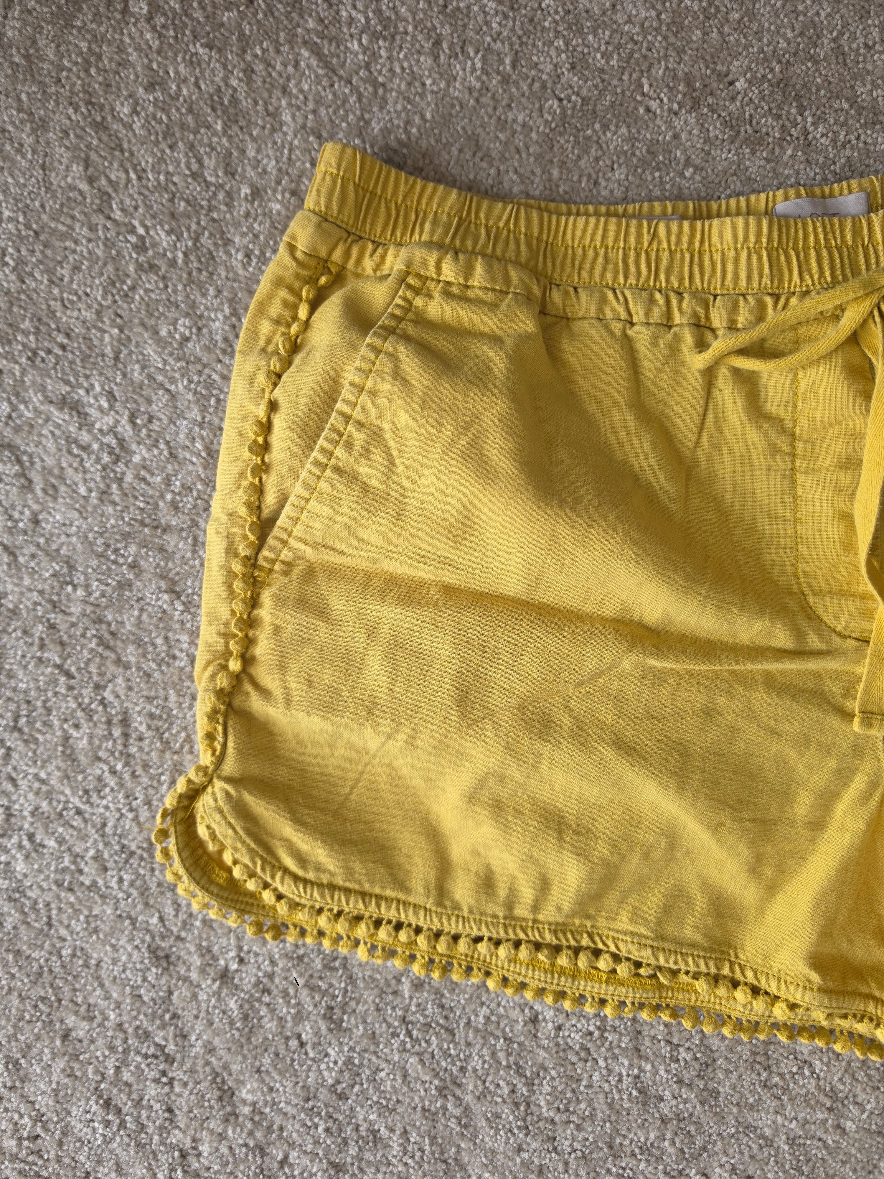 LOFT Outlet Golden Hour Running Shorts - hem detail
