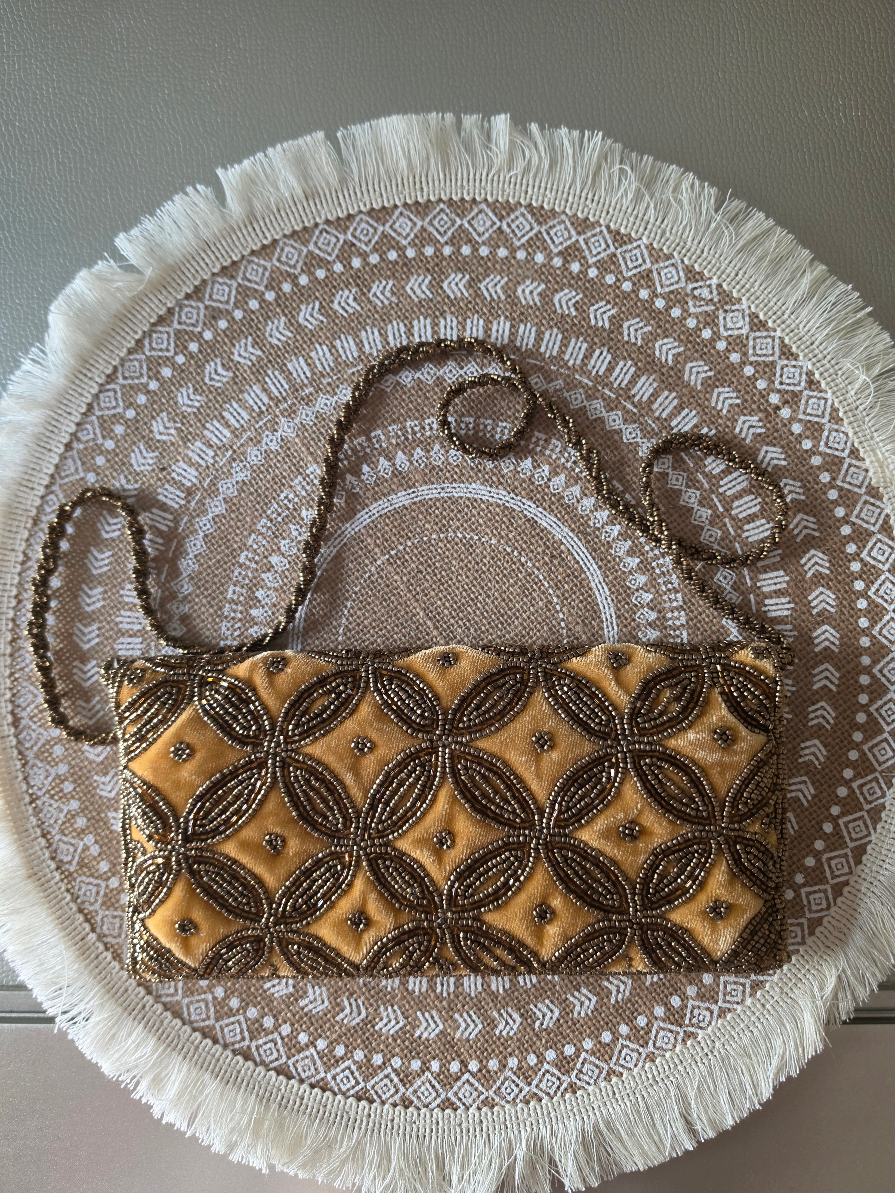 The Amber Oracle Clutch