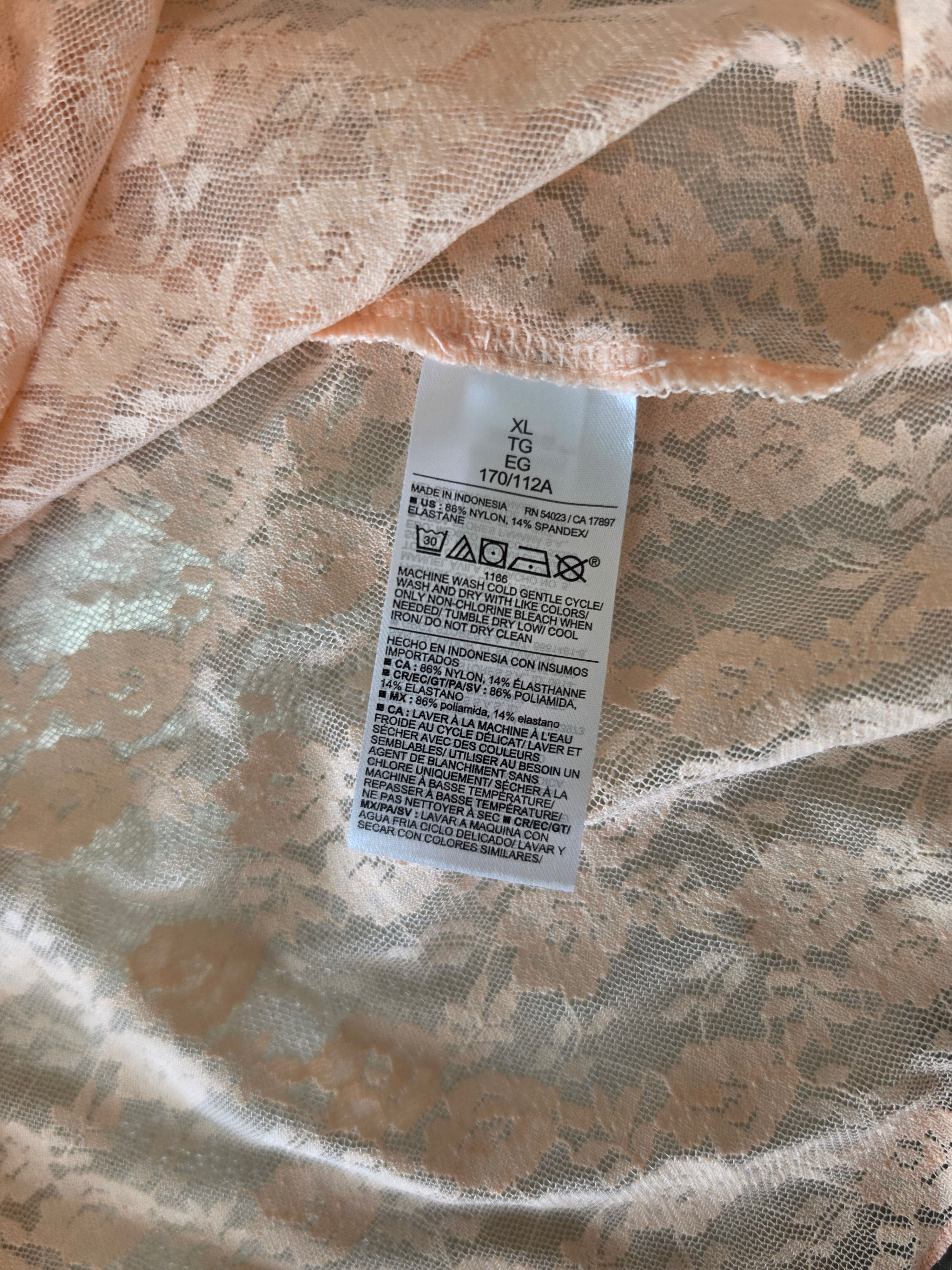 Blush & Flutter — Old Navy Lace Ruffle Wrap Top