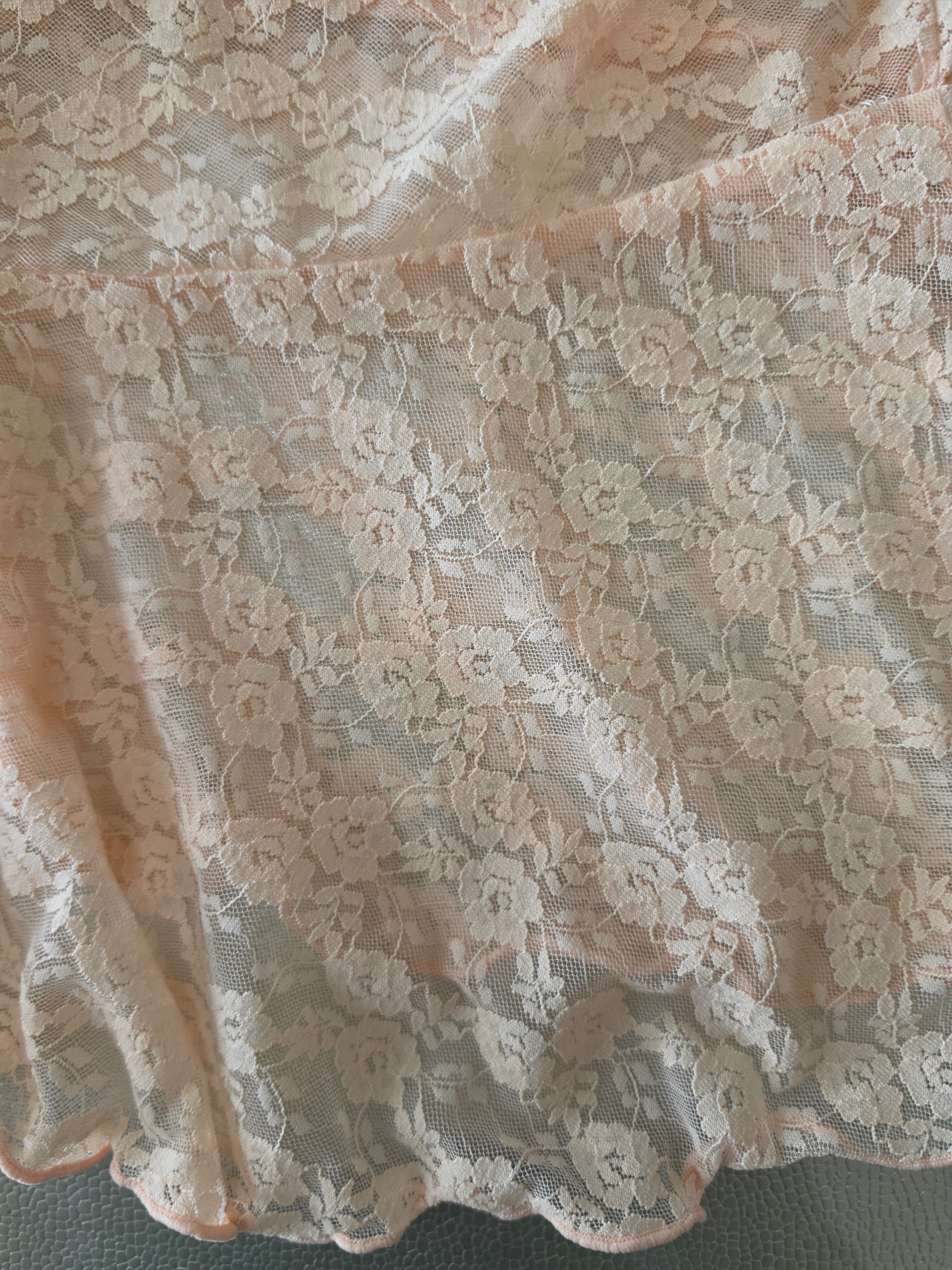 Blush & Flutter — Old Navy Lace Ruffle Wrap Top