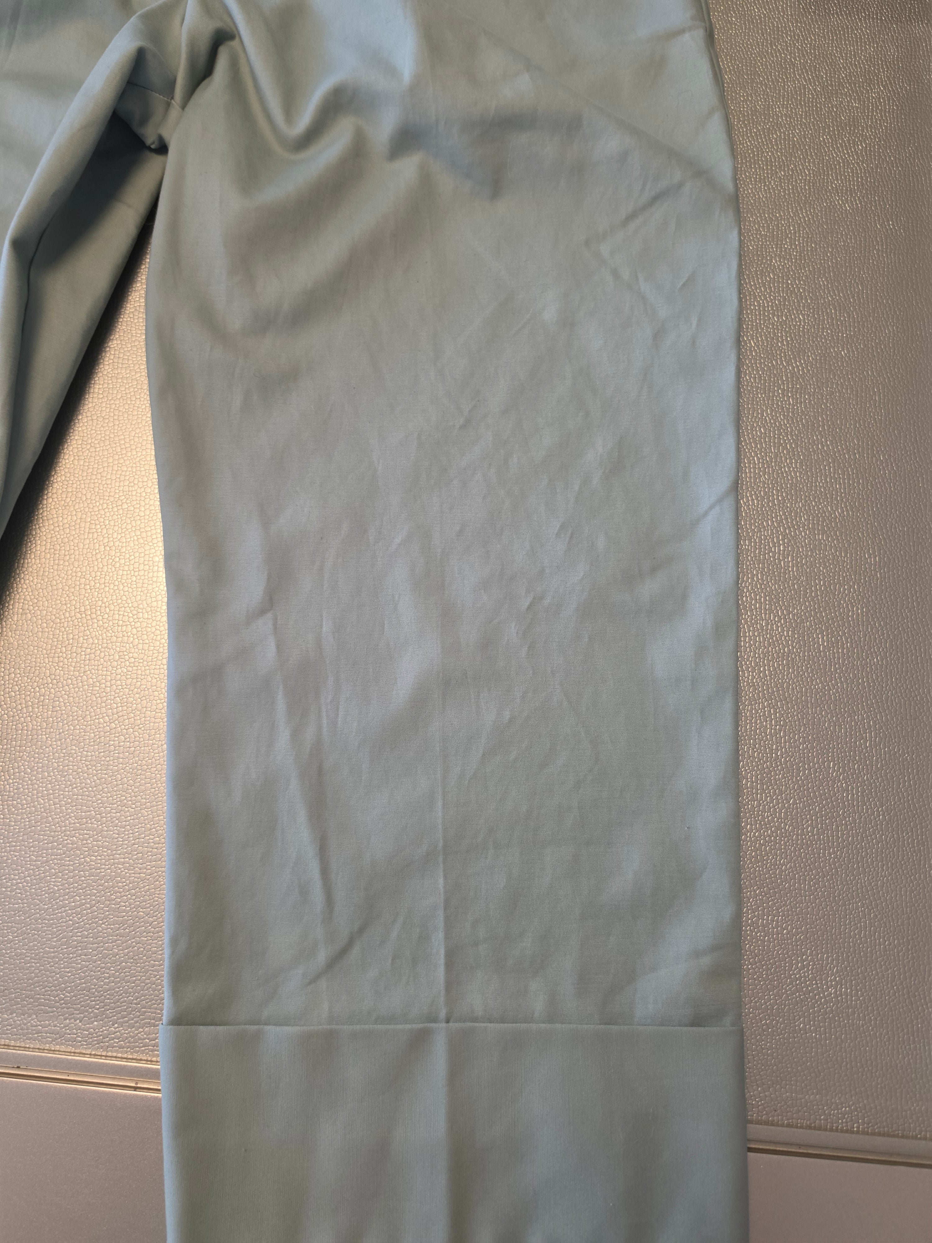 Mint to Be — Cuffed Wide-Leg Trouser