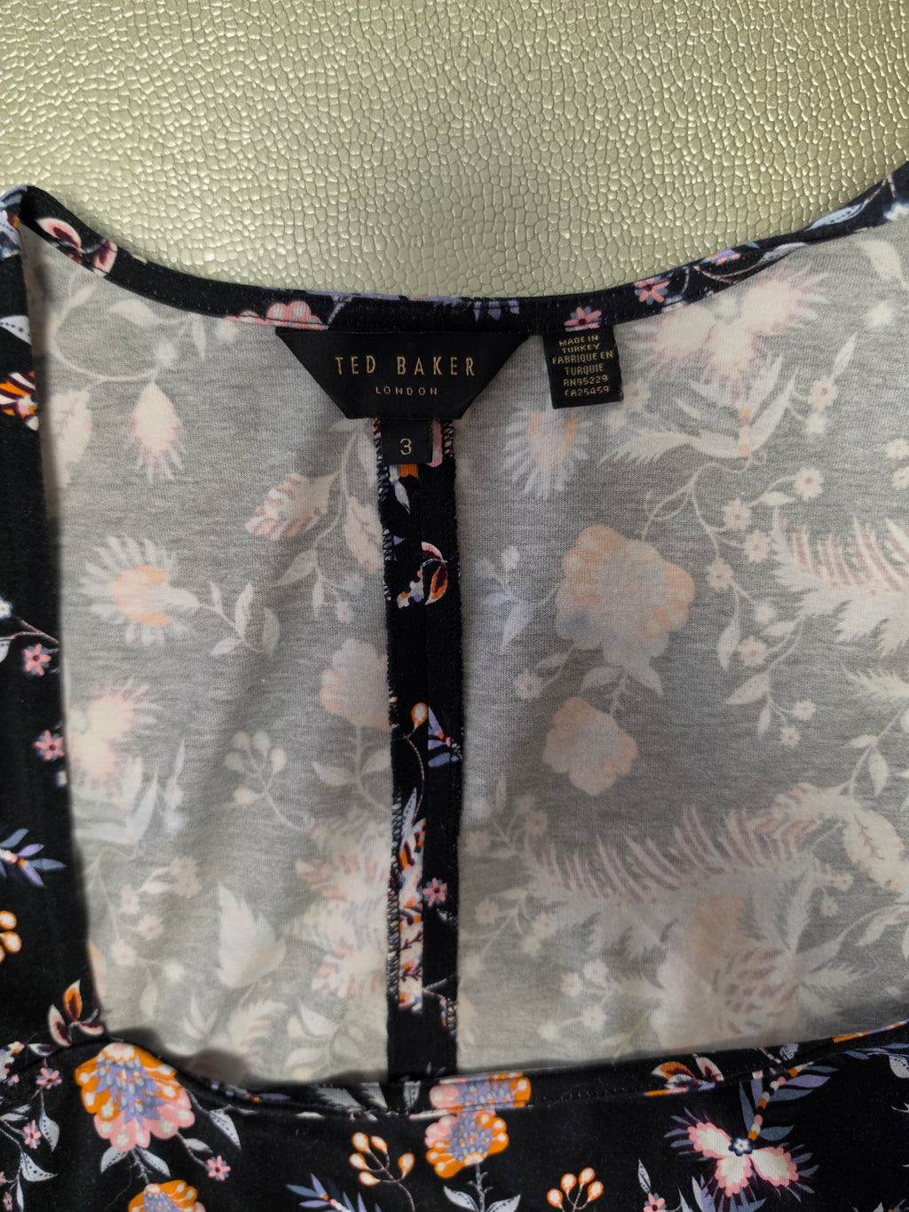 Ted Baker Dracena dress — additional detail