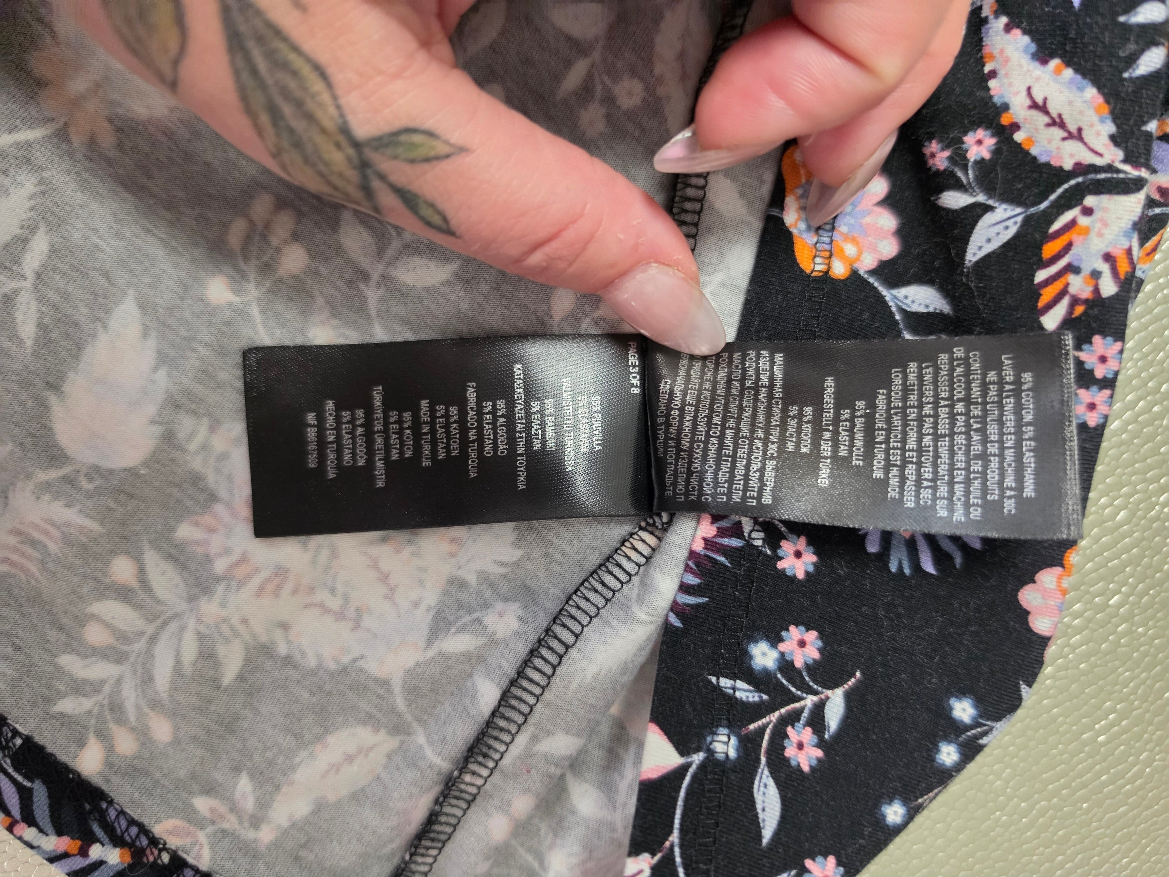 Ted Baker Dracena dress — interior and lining detail