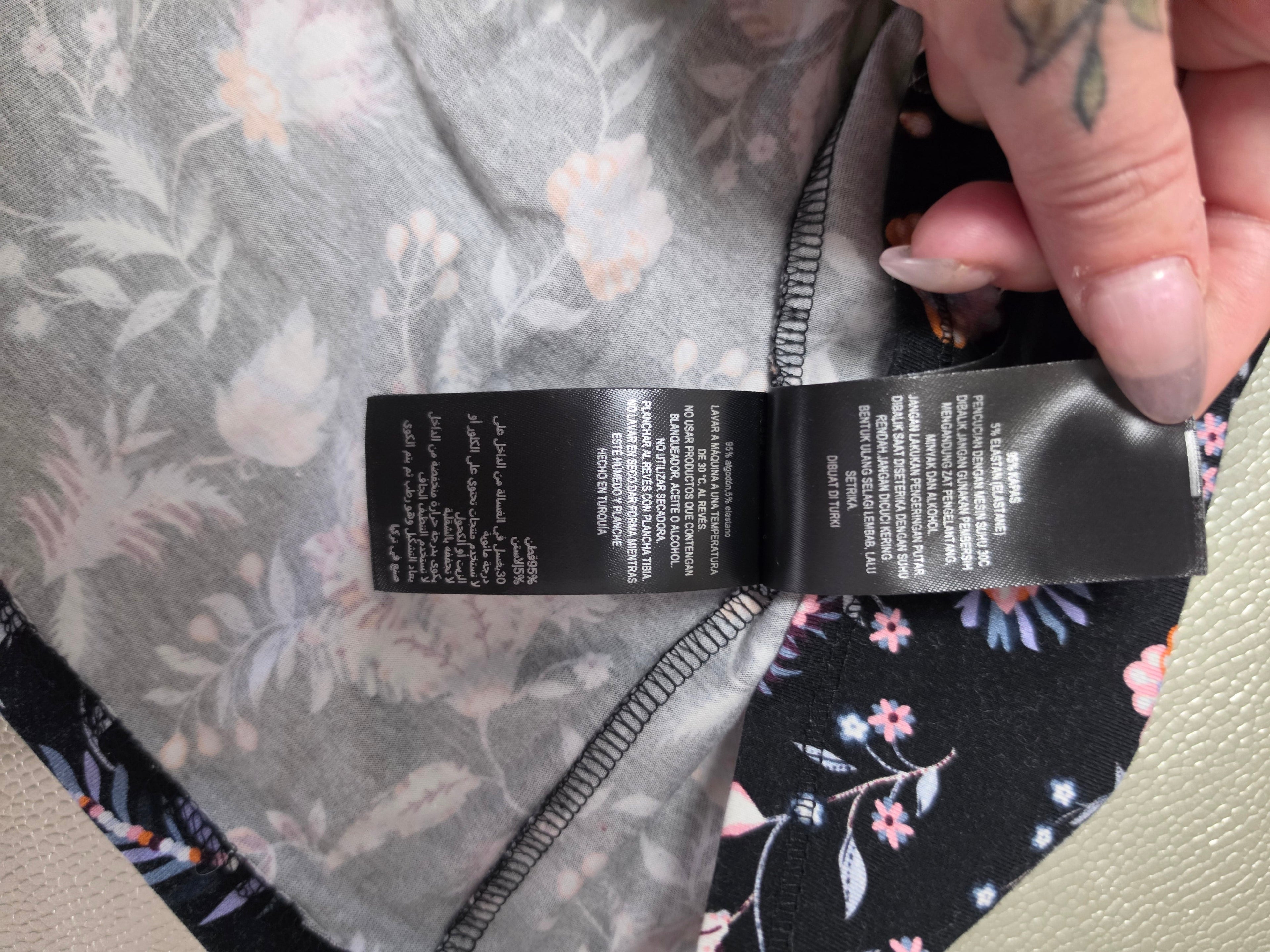 Ted Baker Dracena dress — neckline and mesh inset detail