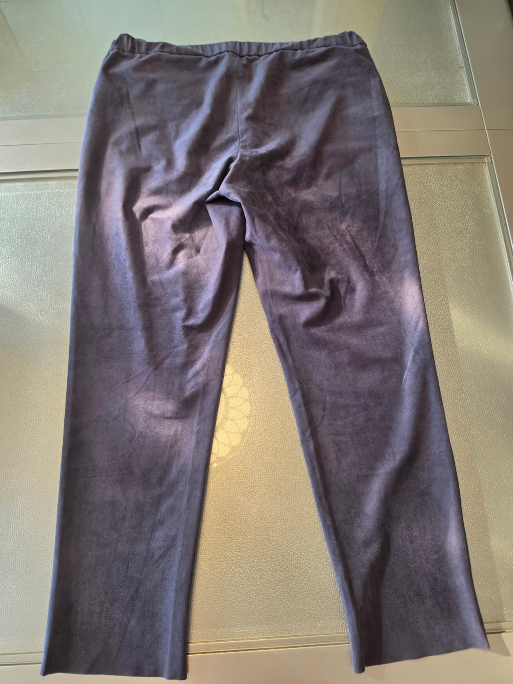 Wilfred Faux Suede Cropped Trouser — full length
