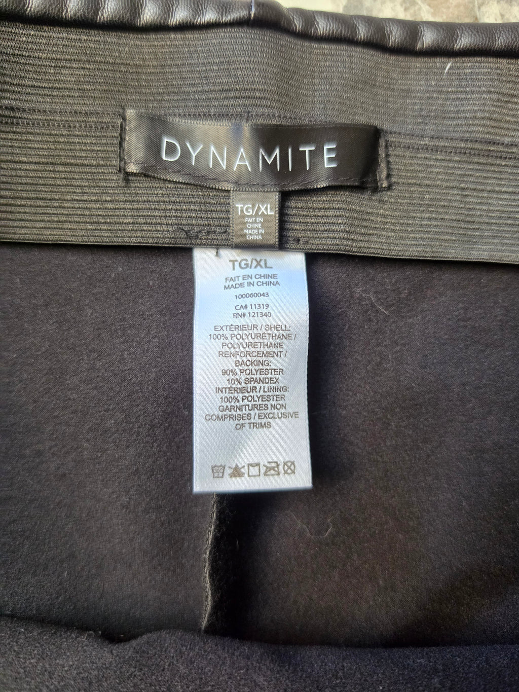 Dynamite XL composition label