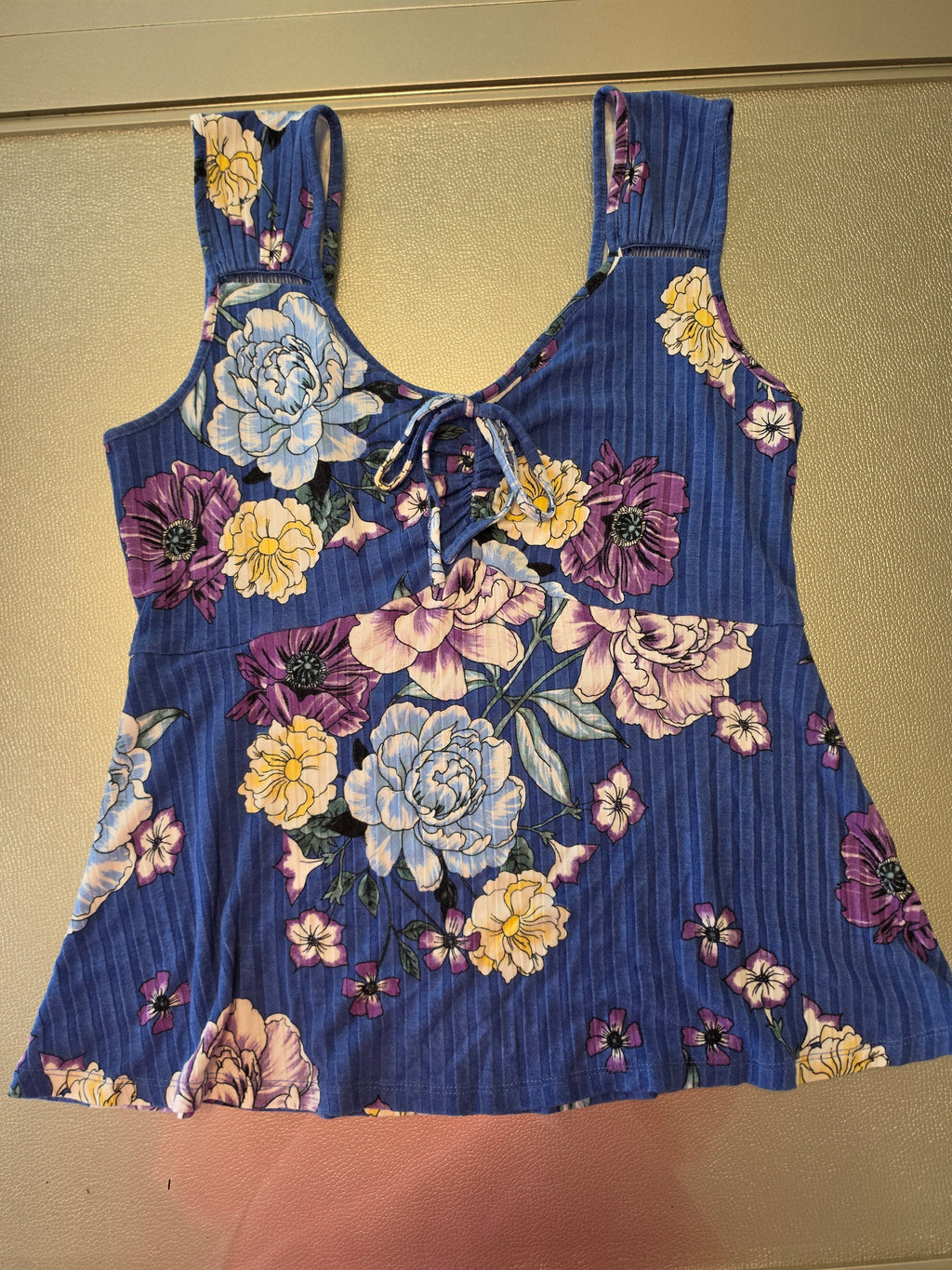 The Garden Hour Peplum Tank