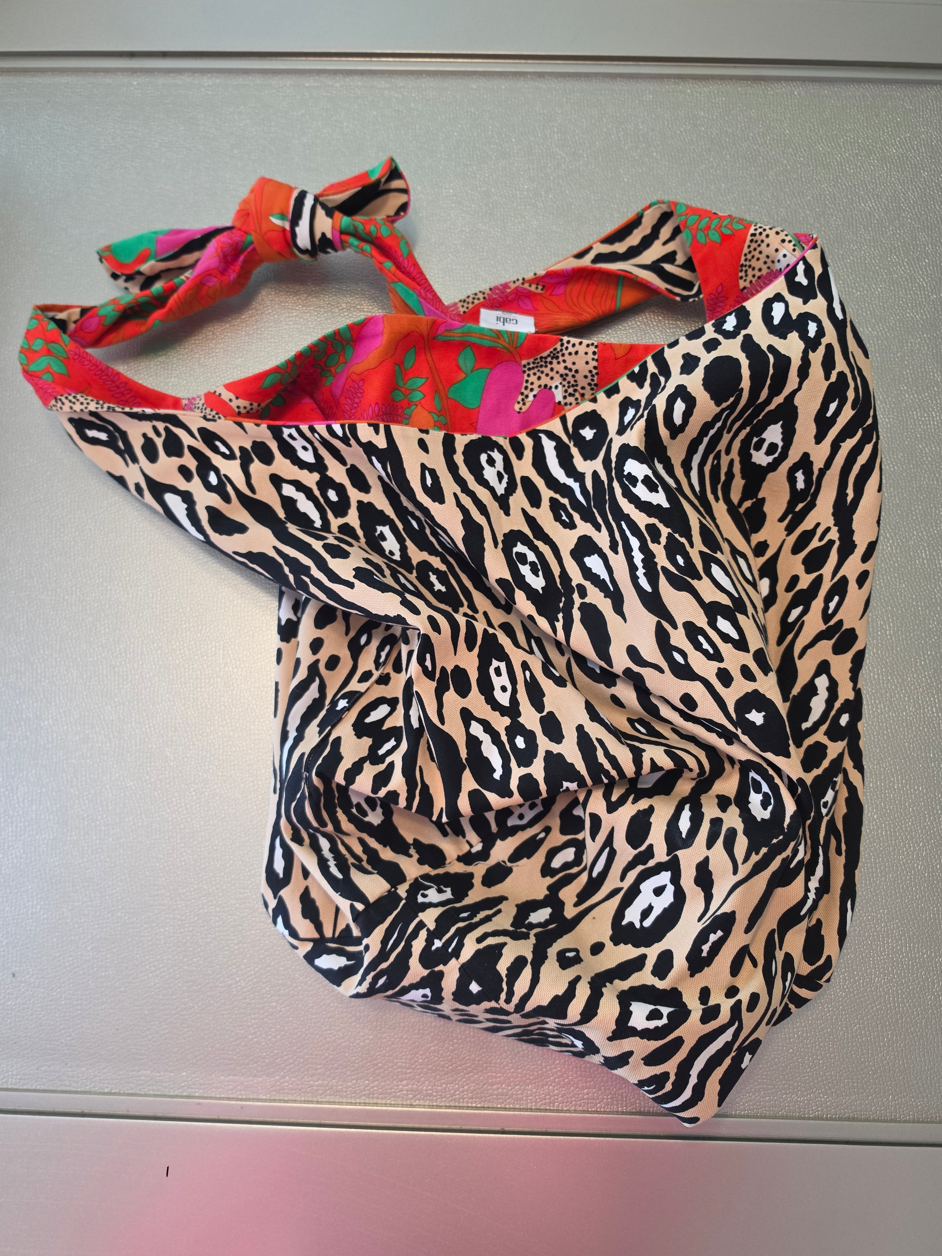The Wild Side Reversible Tote — Jungle Leopard