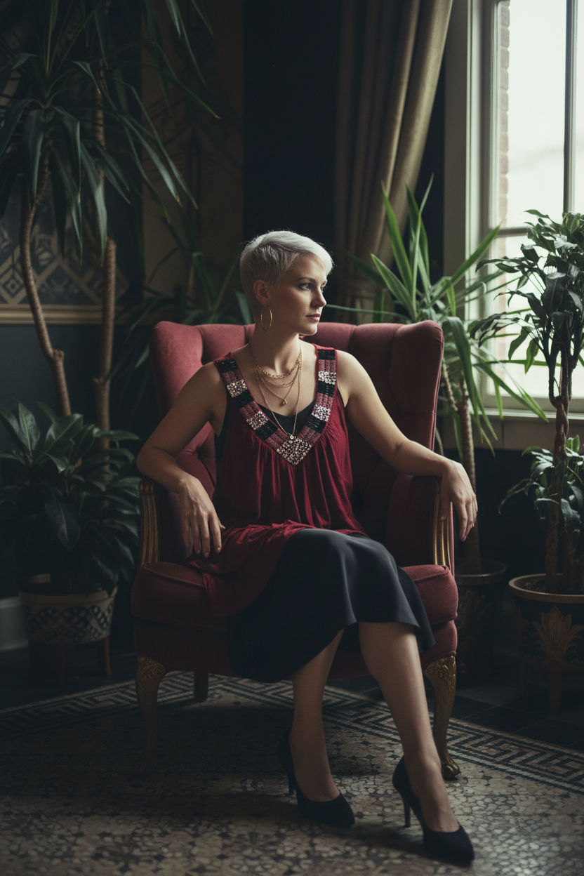 Art deco interior styling