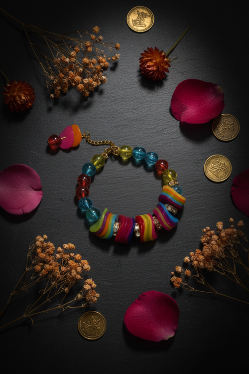 Chasing Rainbows — Moody Flat Lay